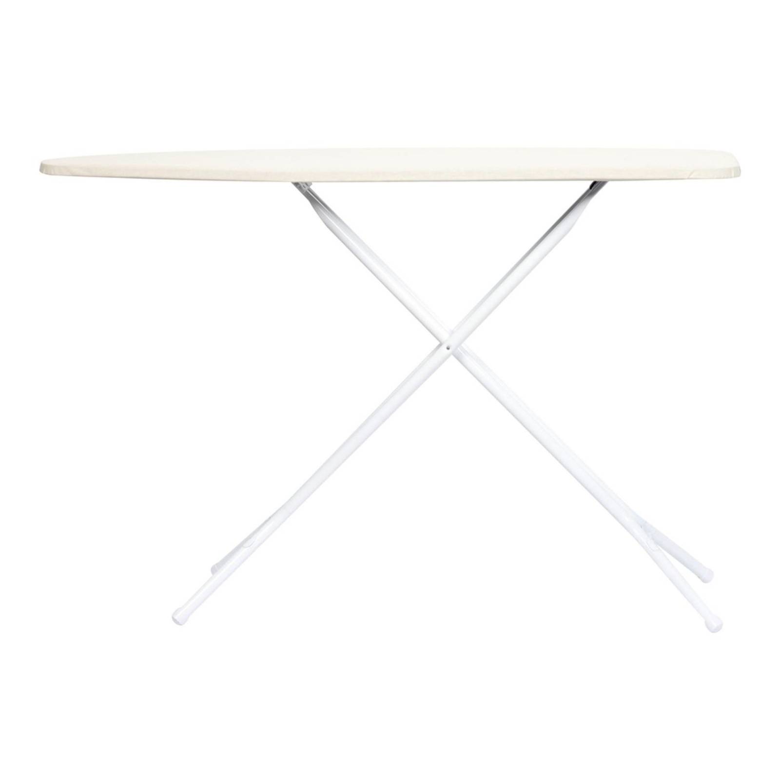 Burro de planchar de 4 patas acero 1.47 m x 92.7 x 34.3 cm beige 