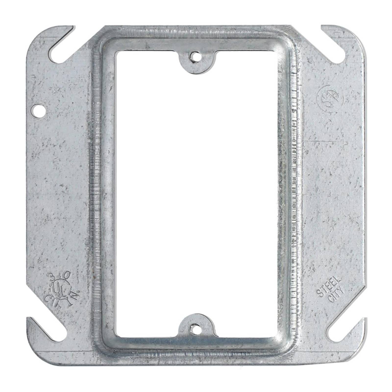 Sobre tapa sencilla de 1/2 pulgada galvanizada thomas & betts 