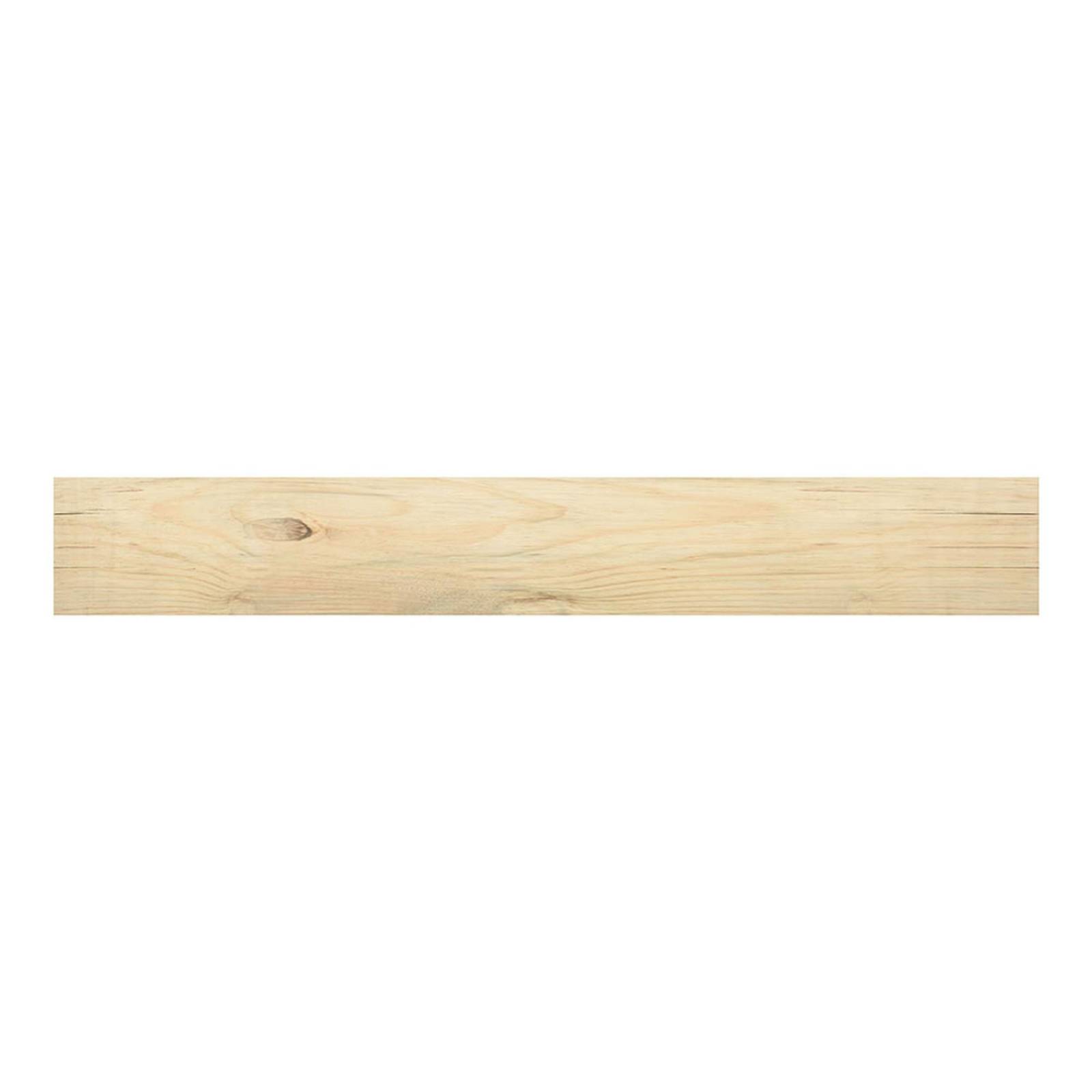 Tabla de madera 244 x 20 cm biege 