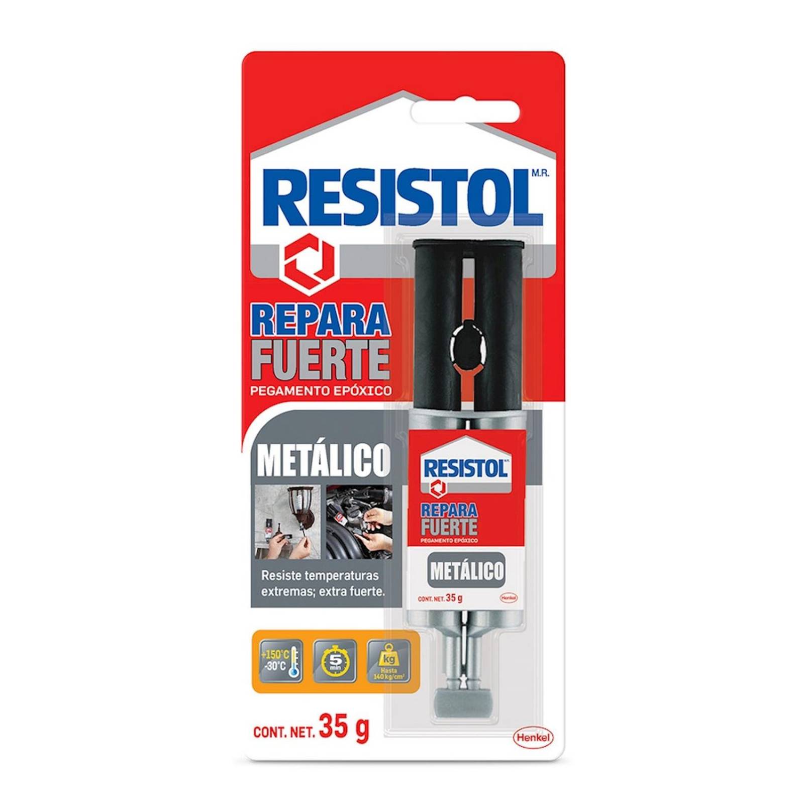 Resistol repara fuerte metálico 25 gr 