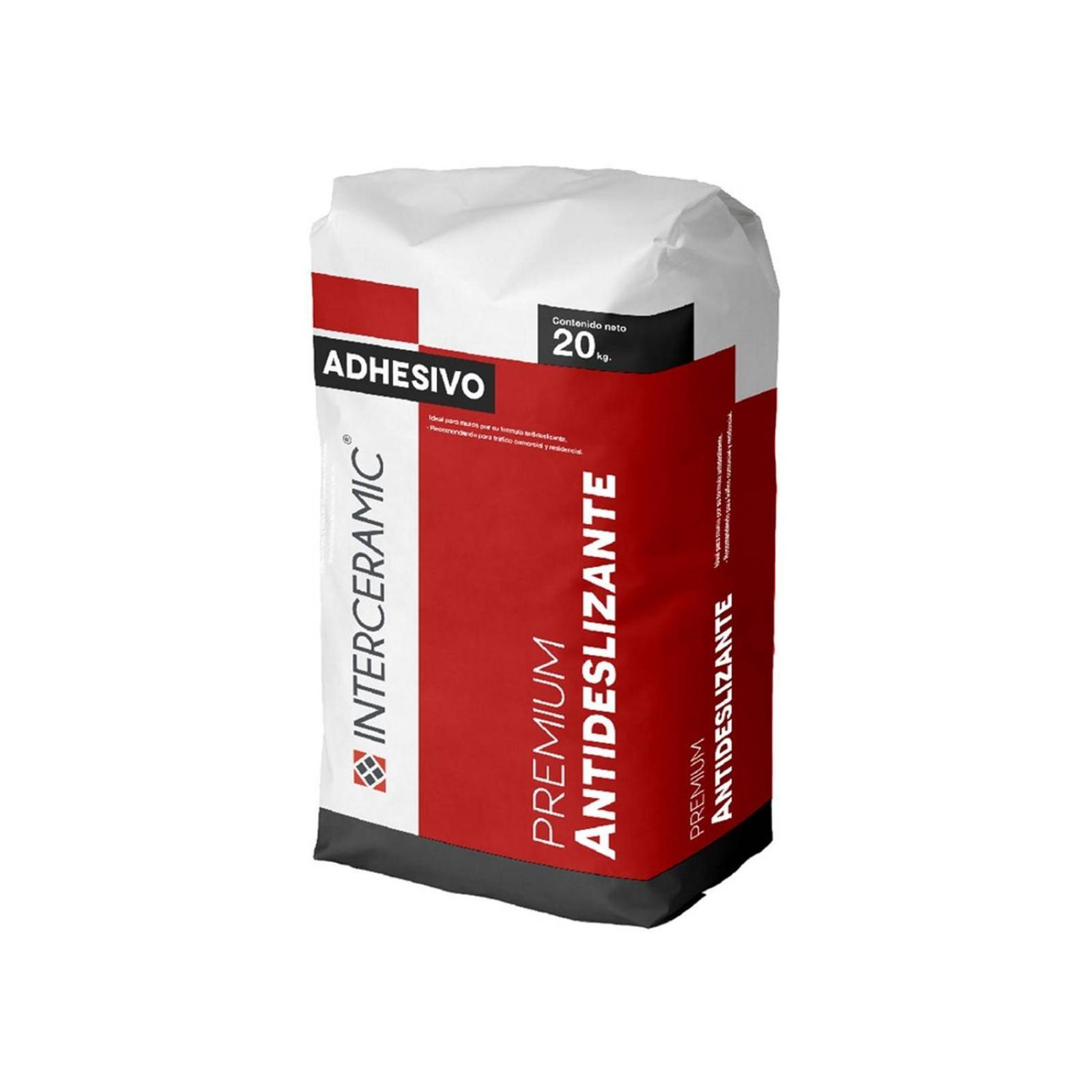 Adhesivo premium antideslizante saco 20 kg
