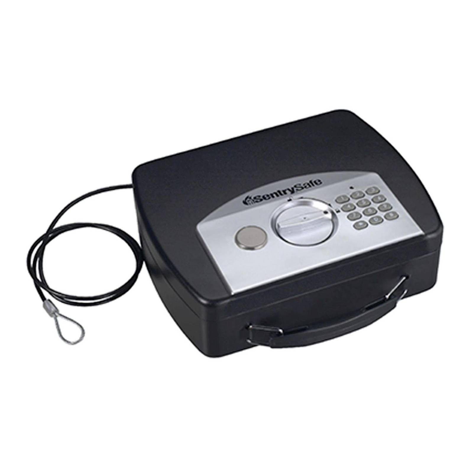 Caja fuerte portatil con cerradura digital 2.17 litros 