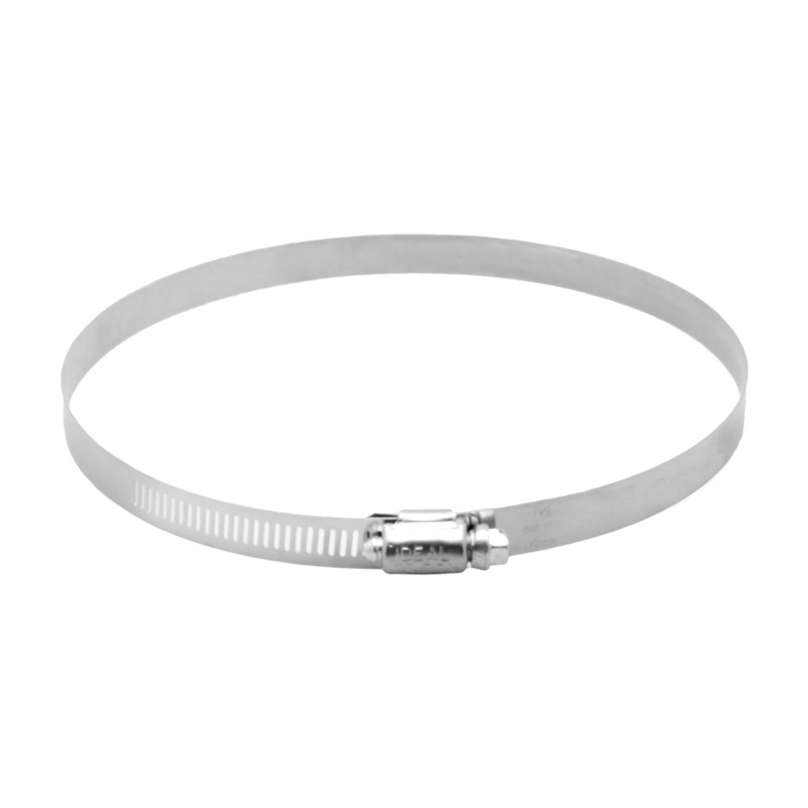 Abrazadera ajustable de 10.2 a 17.8 cm plata everbilt 