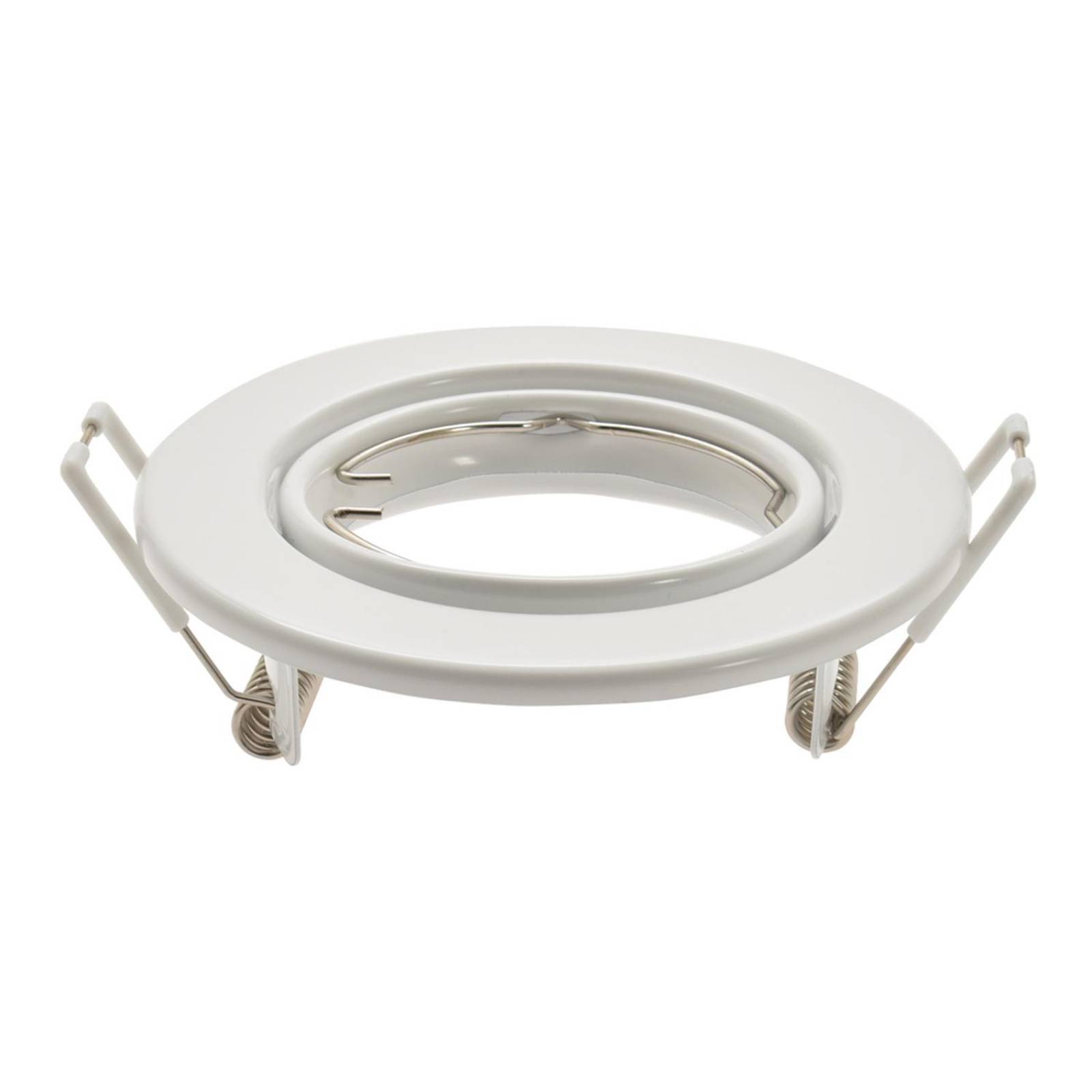 Set de anillo ajustable para lámpara con 4 piezas blanco