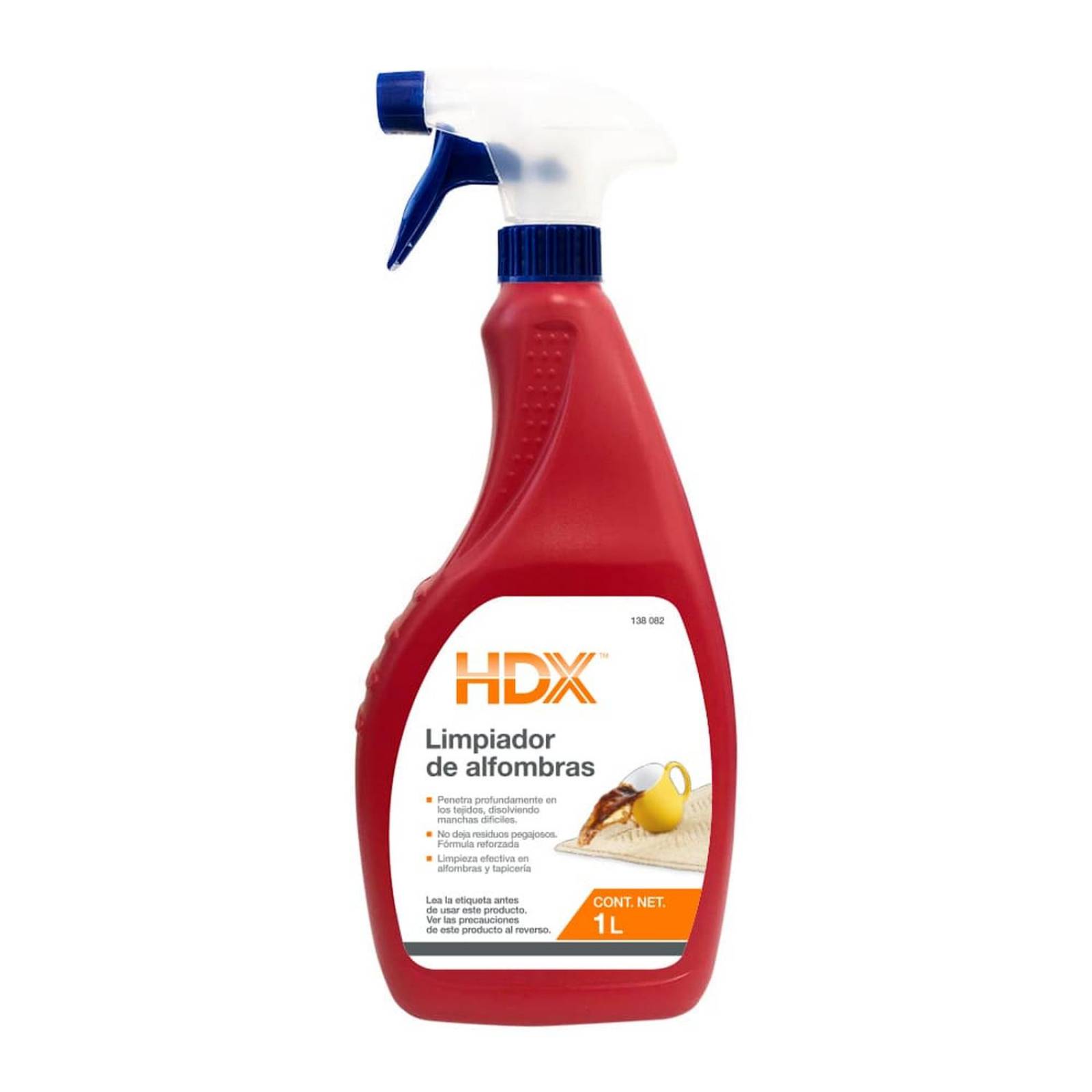 Hdx limpiador para alfombras 1l