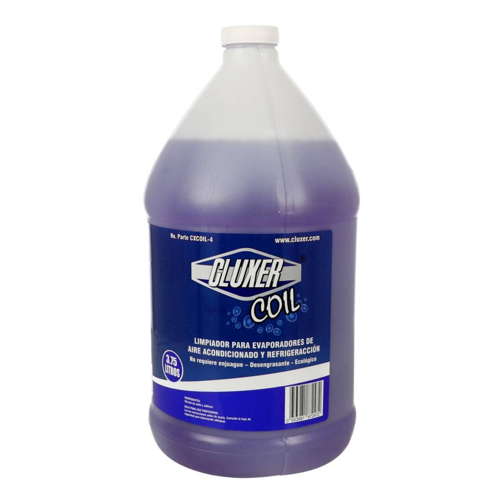 Limpiador para evaporadores morado 3.75 l cluxer coil cleaner