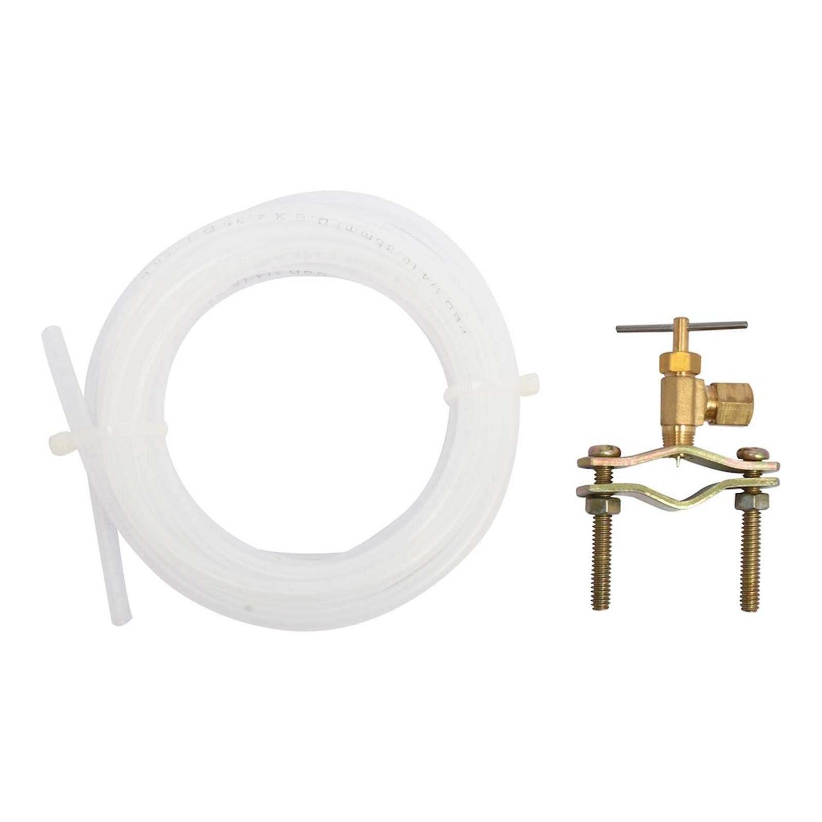 Kit universal para fabrica de hielo 1/4 de pulgada dorado jen 