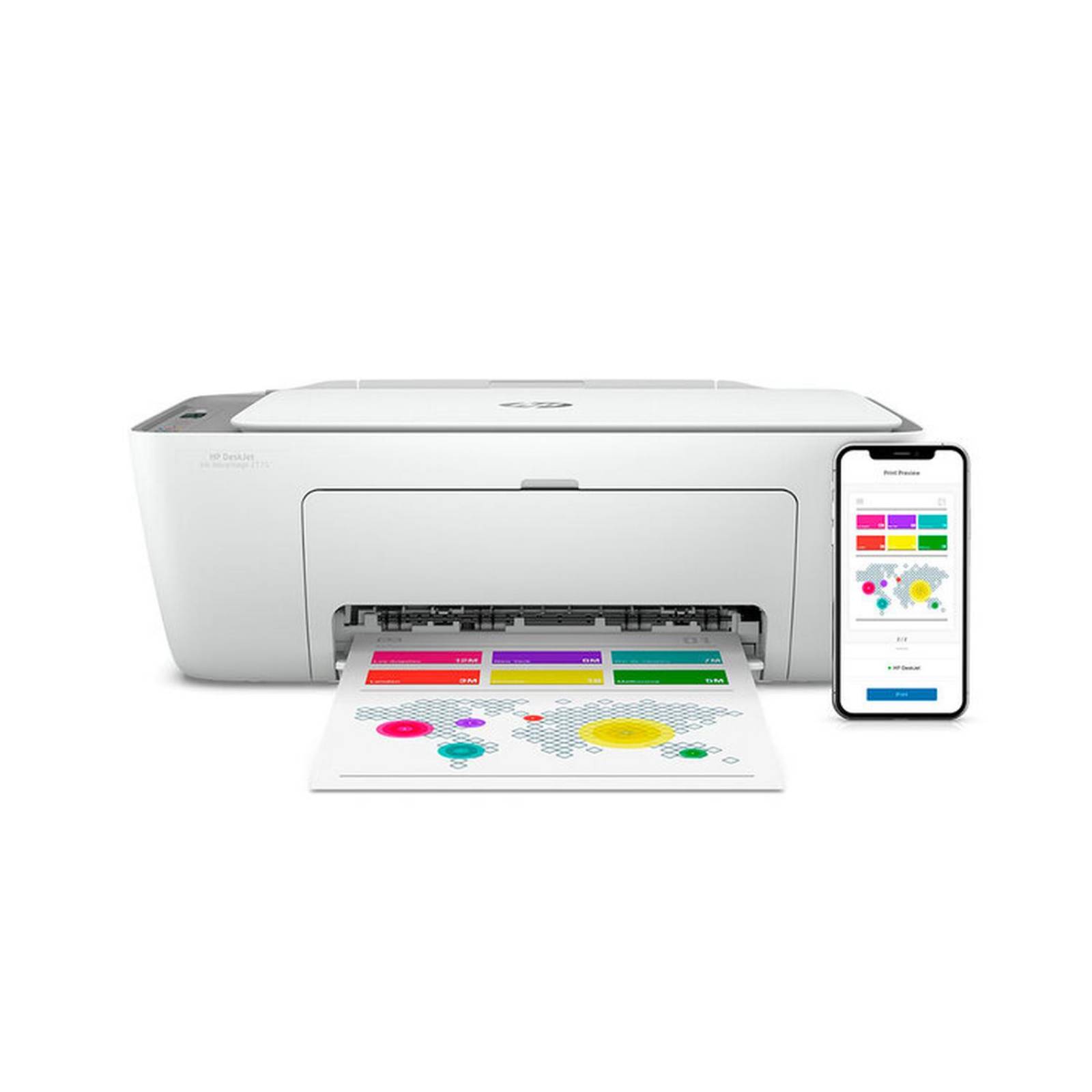 HP, Multifuncional Todo-en-Uno Impresora; Deskjet Ink Advantage 2775 