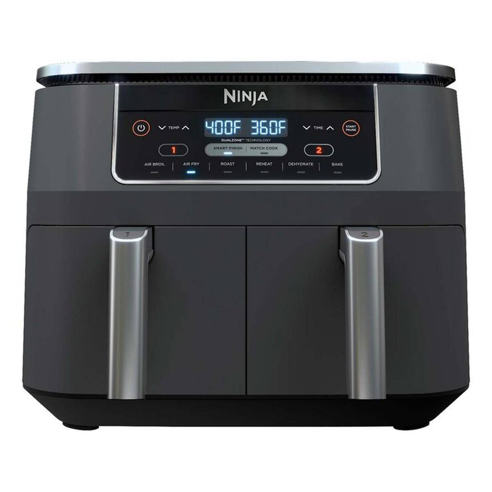 Ninja, Freidora de Aire con Doble Cámara 7.5 L 
