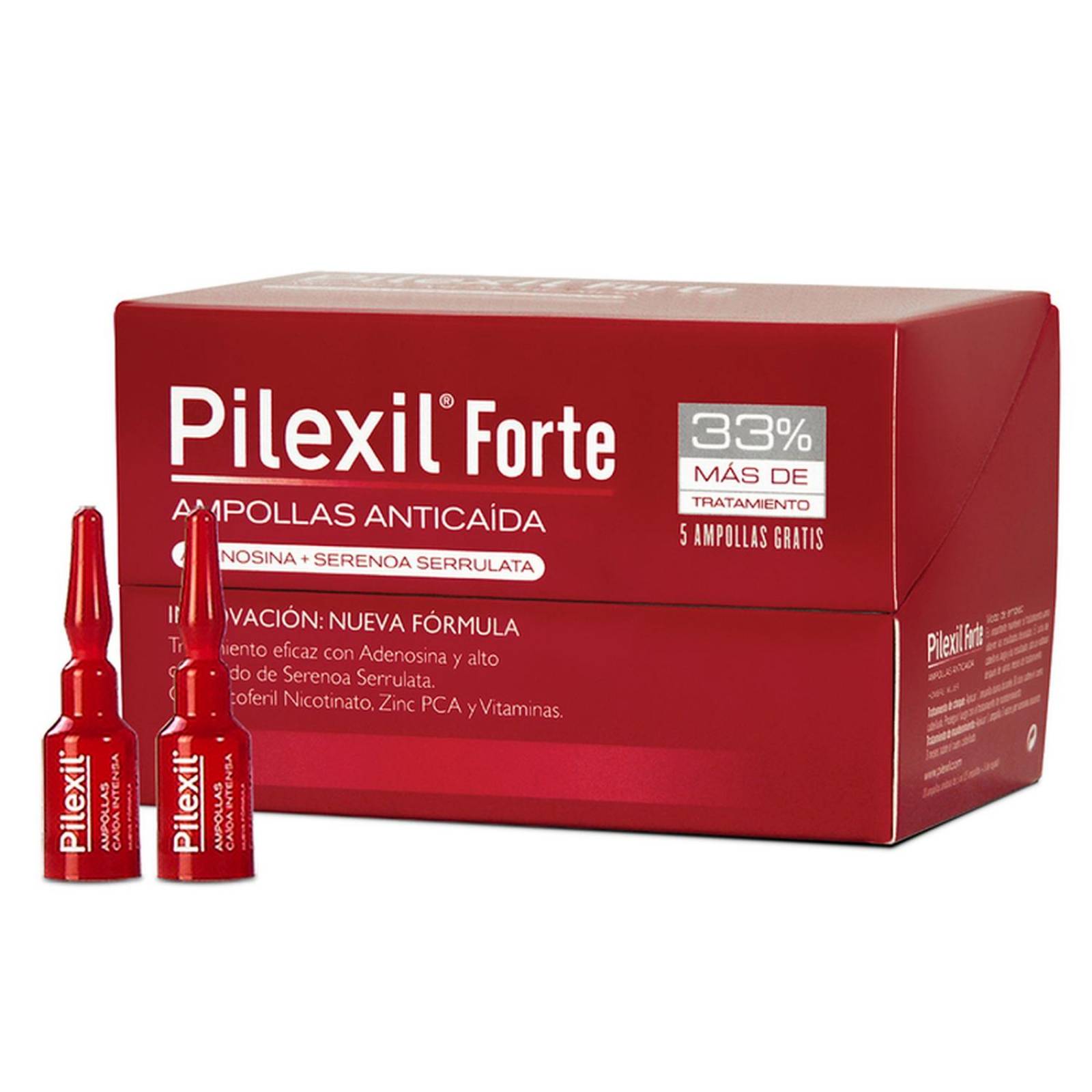 Pilexil Forte Ampolletas Anticaída 