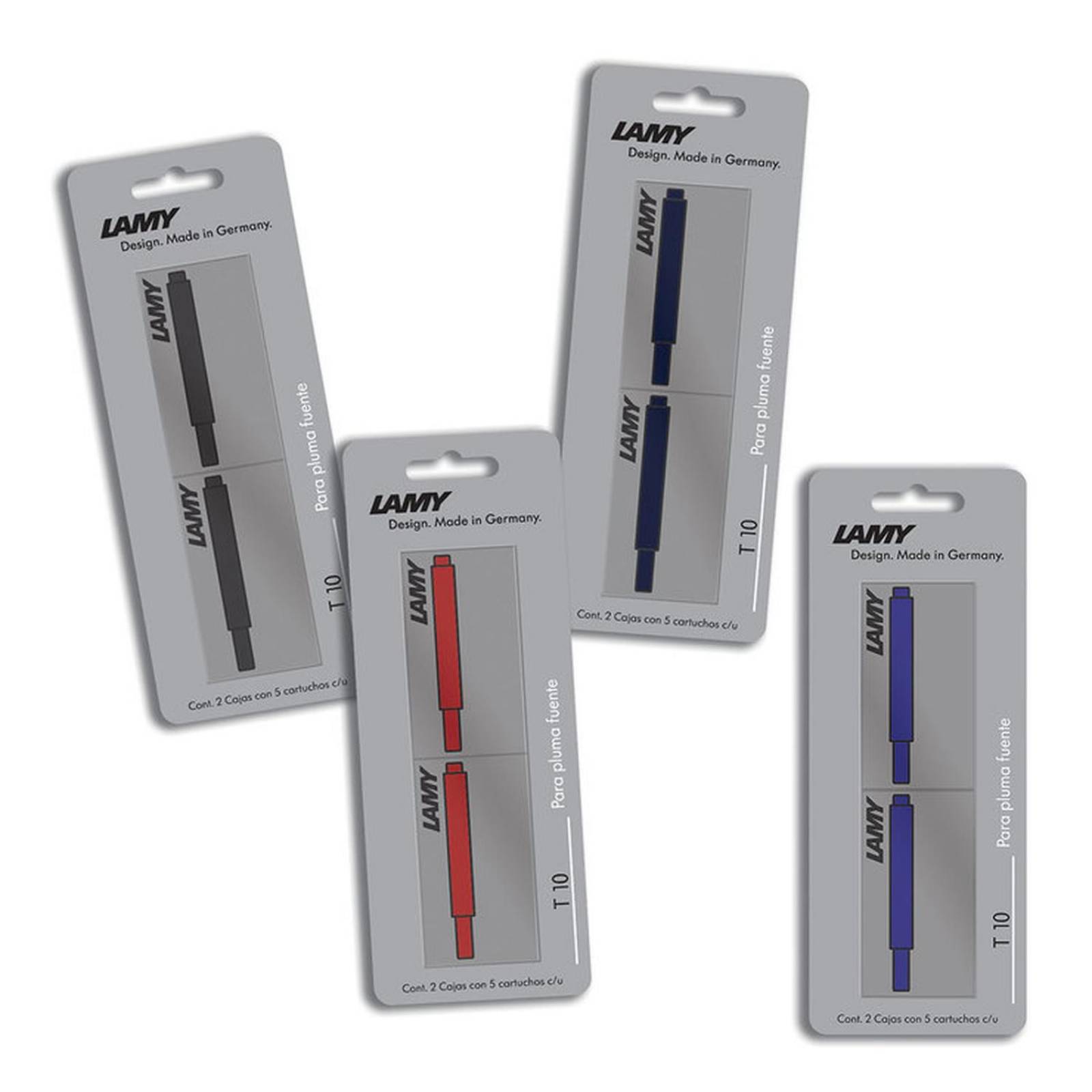 tinta T10 para plumas fuente 4 paquetes con 2 cajas cada uno 