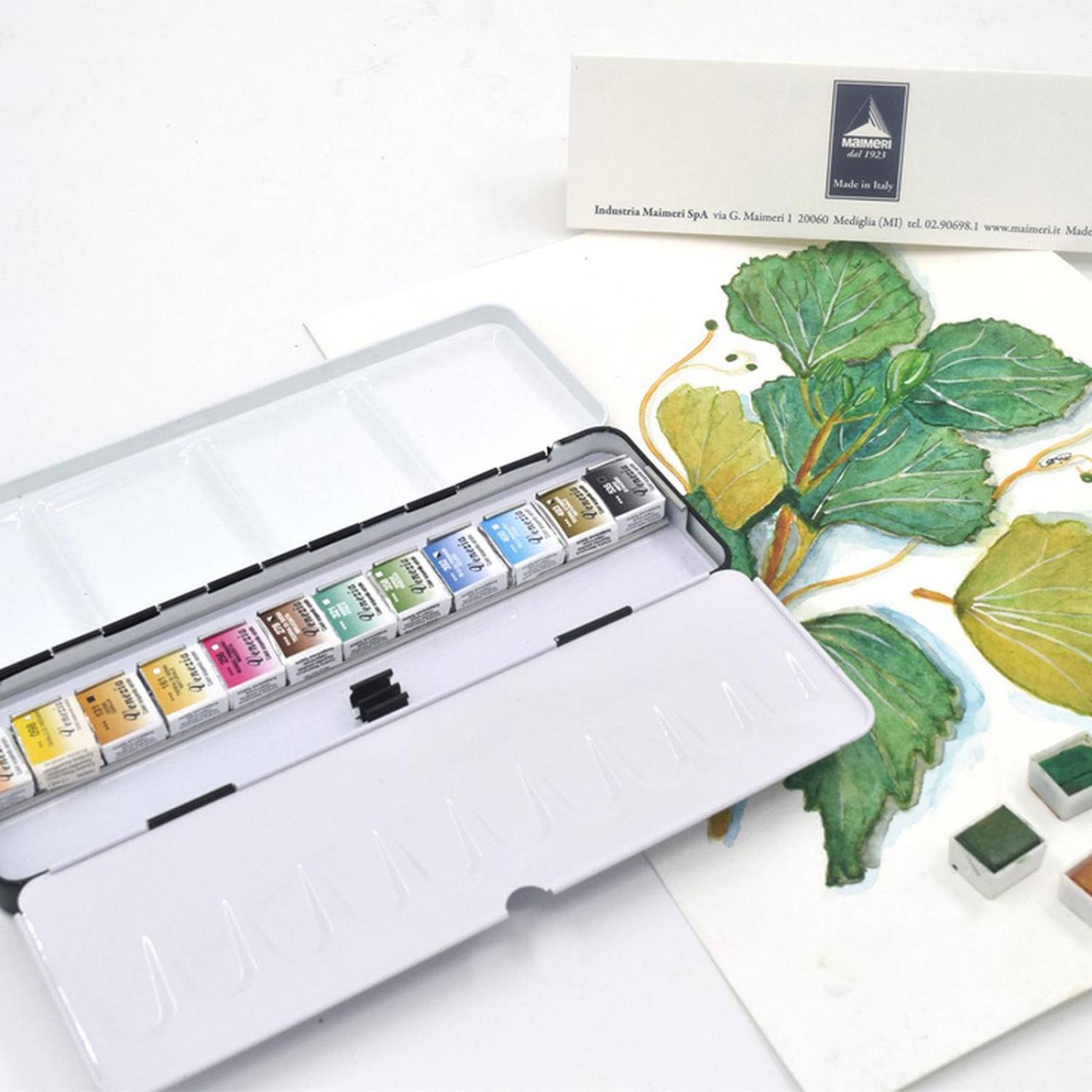 Estuche de Acuarelas 12 Colores 