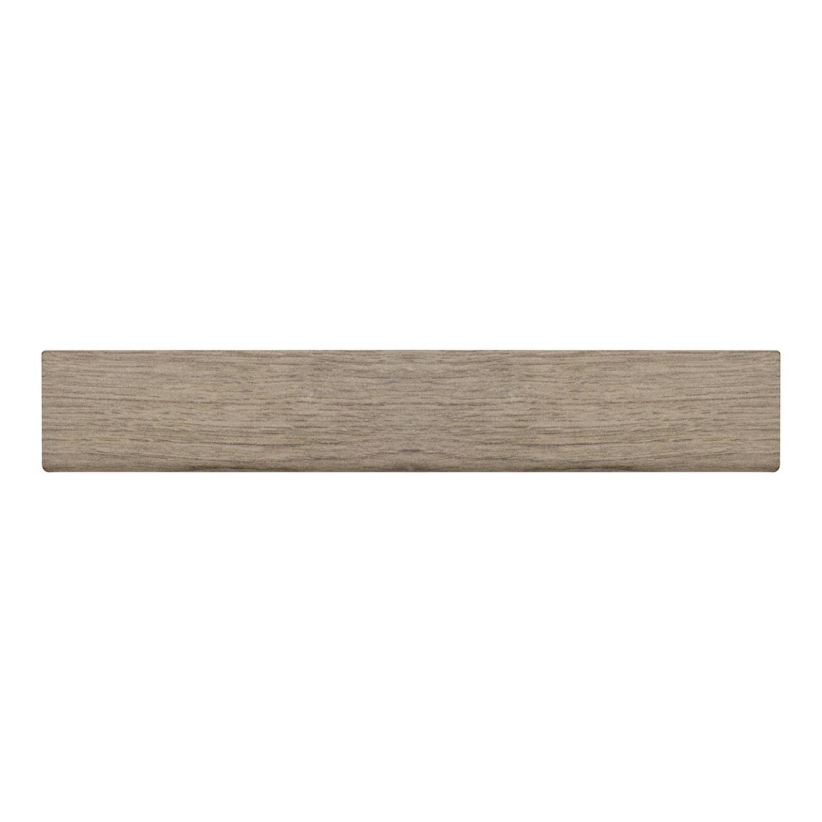 Zoclo de madera gris 5.8 x 240 cm