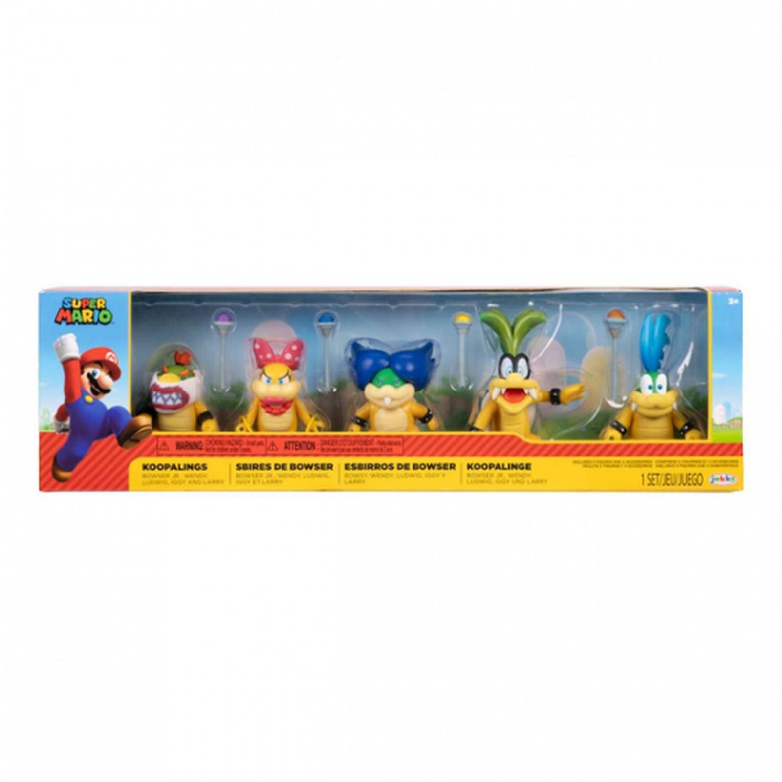 5 Pack Figuras de 2.5 Pulgadas Koopalings 