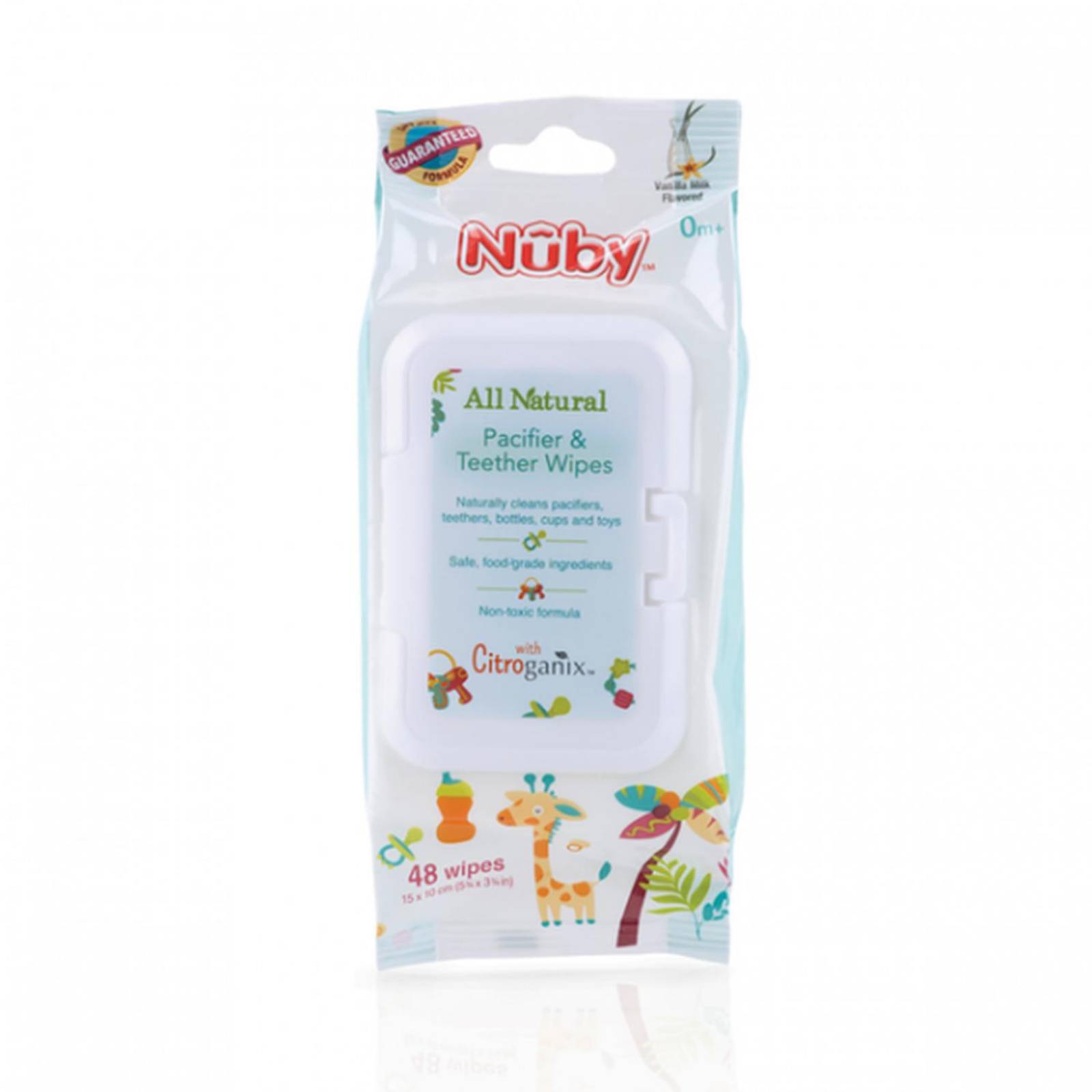 Toallitas Limpiadoras de Chupones y Mordederas 