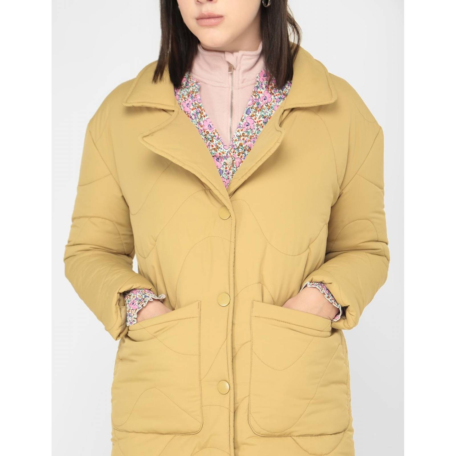 Chamarra Thats It para mujer Amarillo CH 