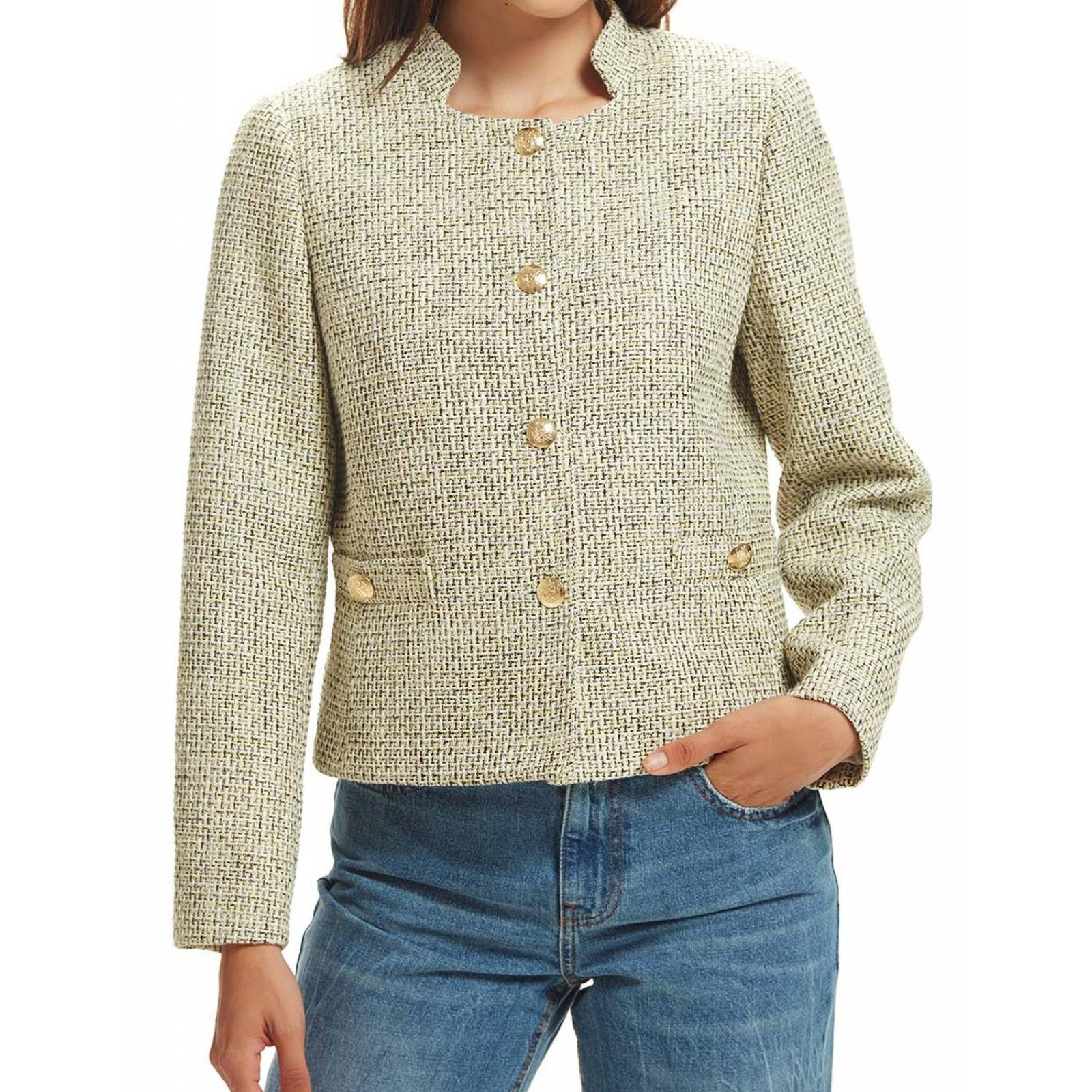 Saco Julio casual para mujer Multicolor 4 