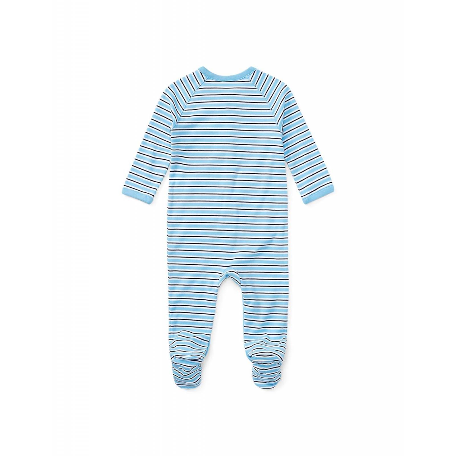 Mameluco a rayas Polo Ralph Lauren algodón para bebé Azul 6 M 