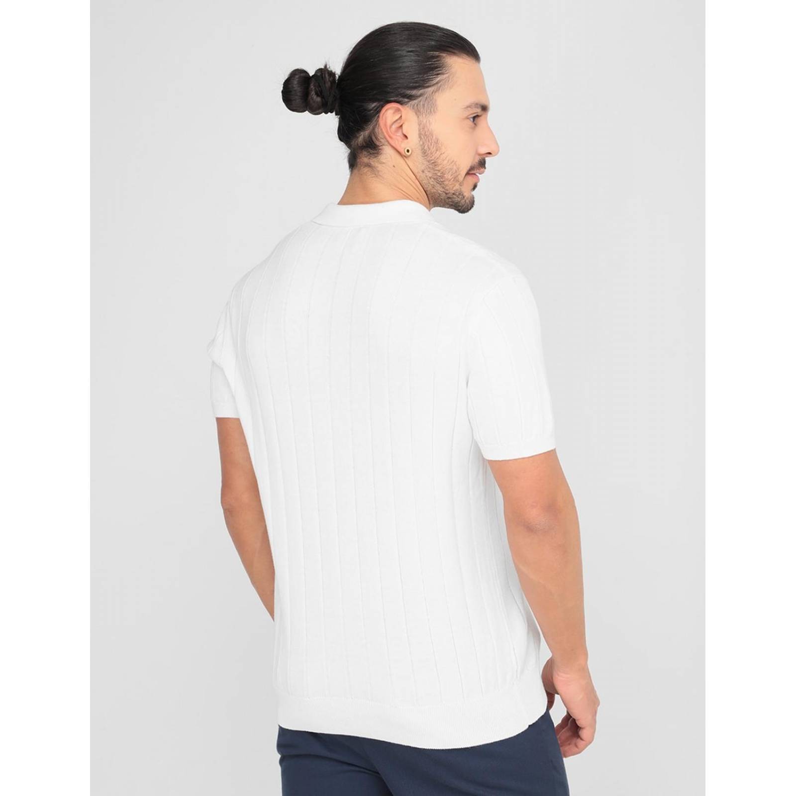 Playera tipo polo Elemento Uomo para hombre Blanco M 