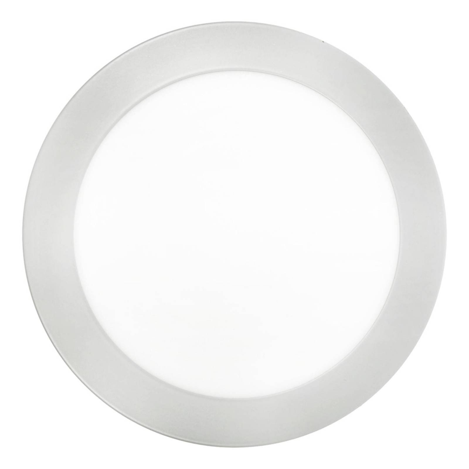 Lámpara de sobreponer led níquel luz neutra 