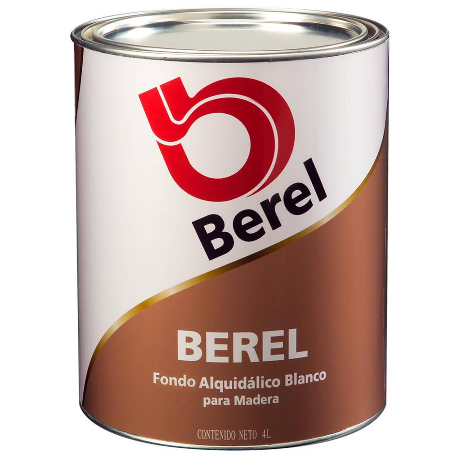 Fondo blanco para madera 4 l 