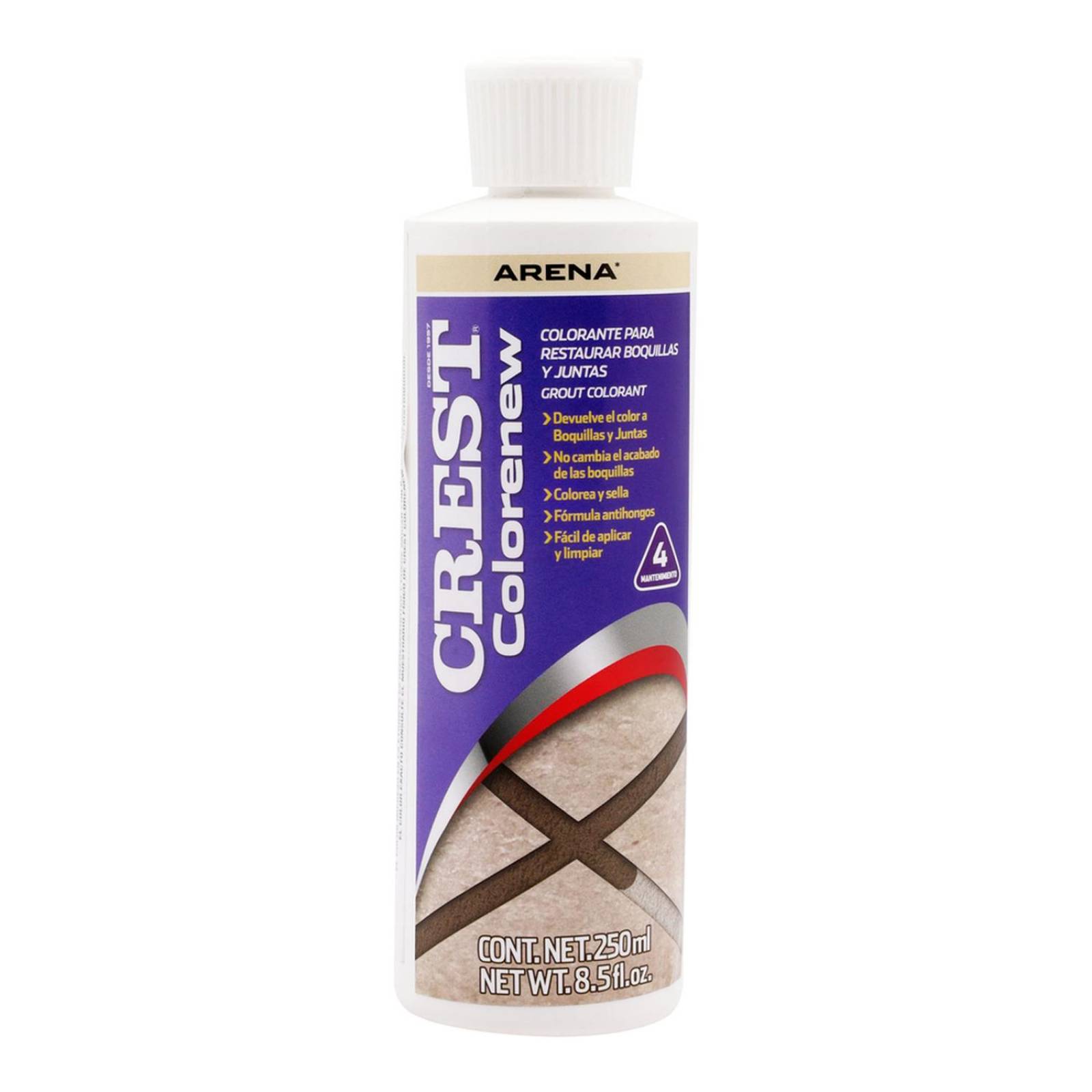 Crest color renew arena 250 ml colorante para boquillas y juntas