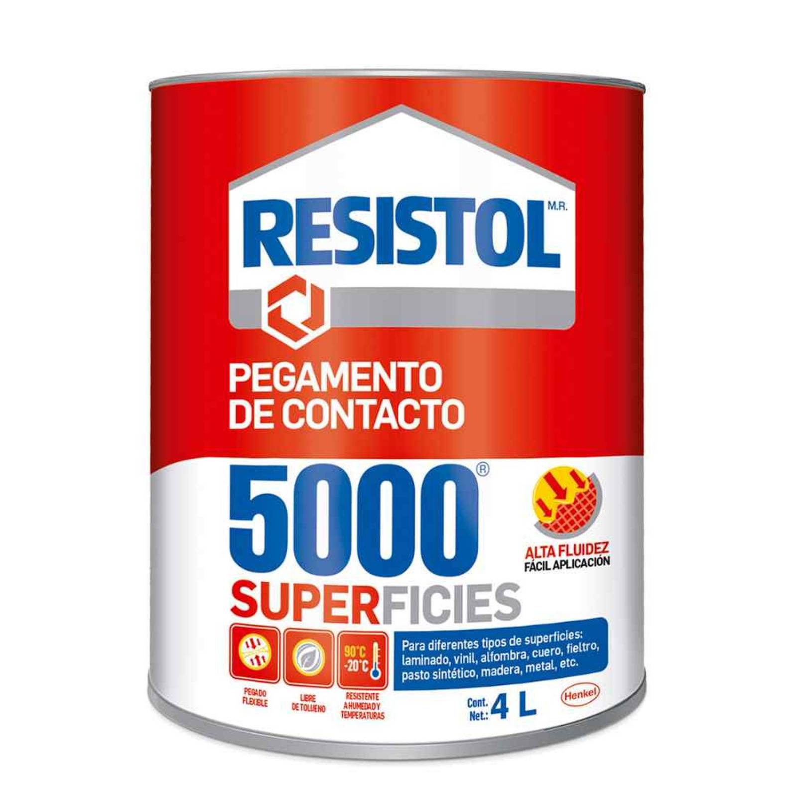 Resistol 5000 superficies 4 litros 