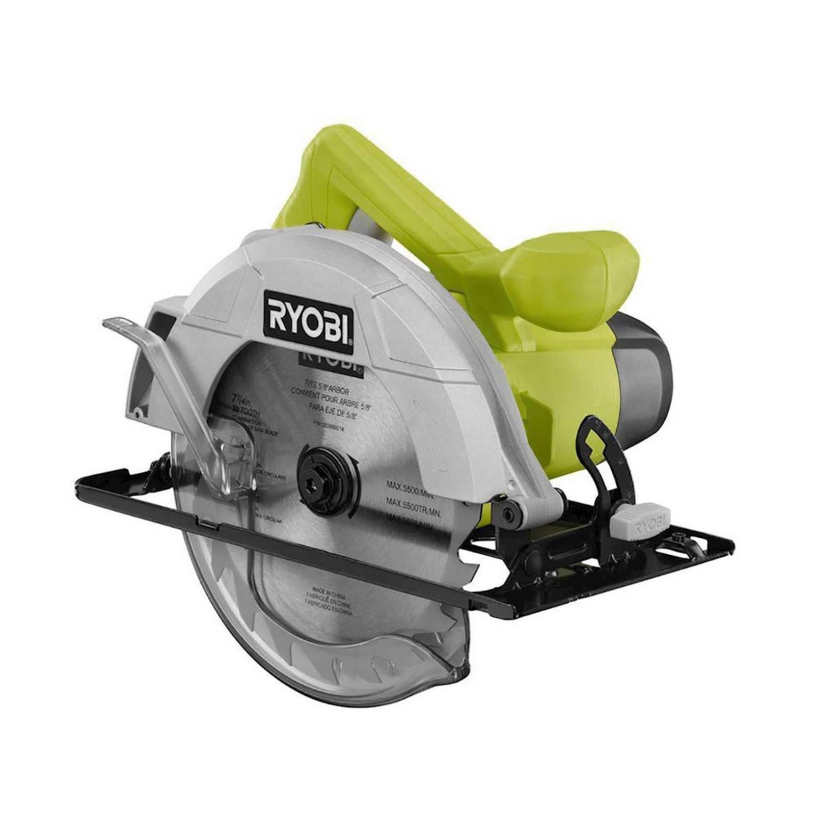 Sierra circular ryobi 1 velocidad 1,560 w 
