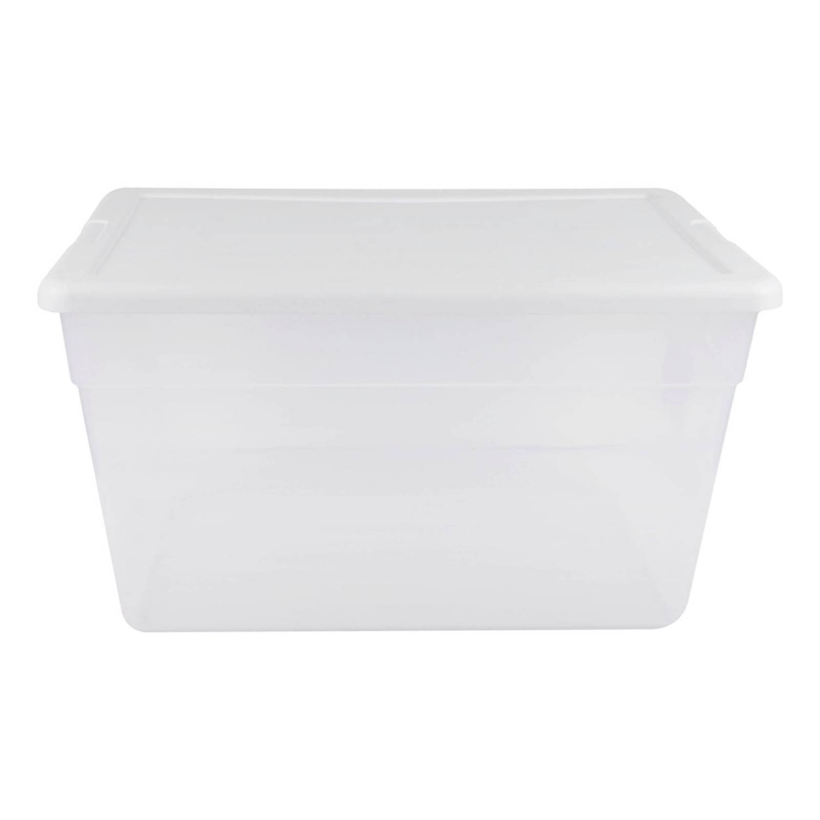 CAJA DE PLÁSTICO 53 L TRANSPARENTE