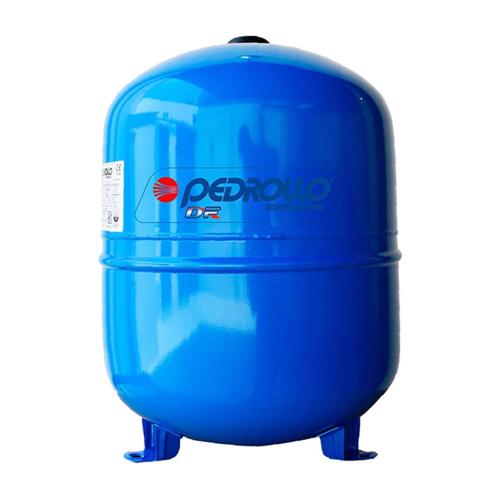 Tanque hidroneumático vertical de diafragma 105 litros 10 bar/145 psi