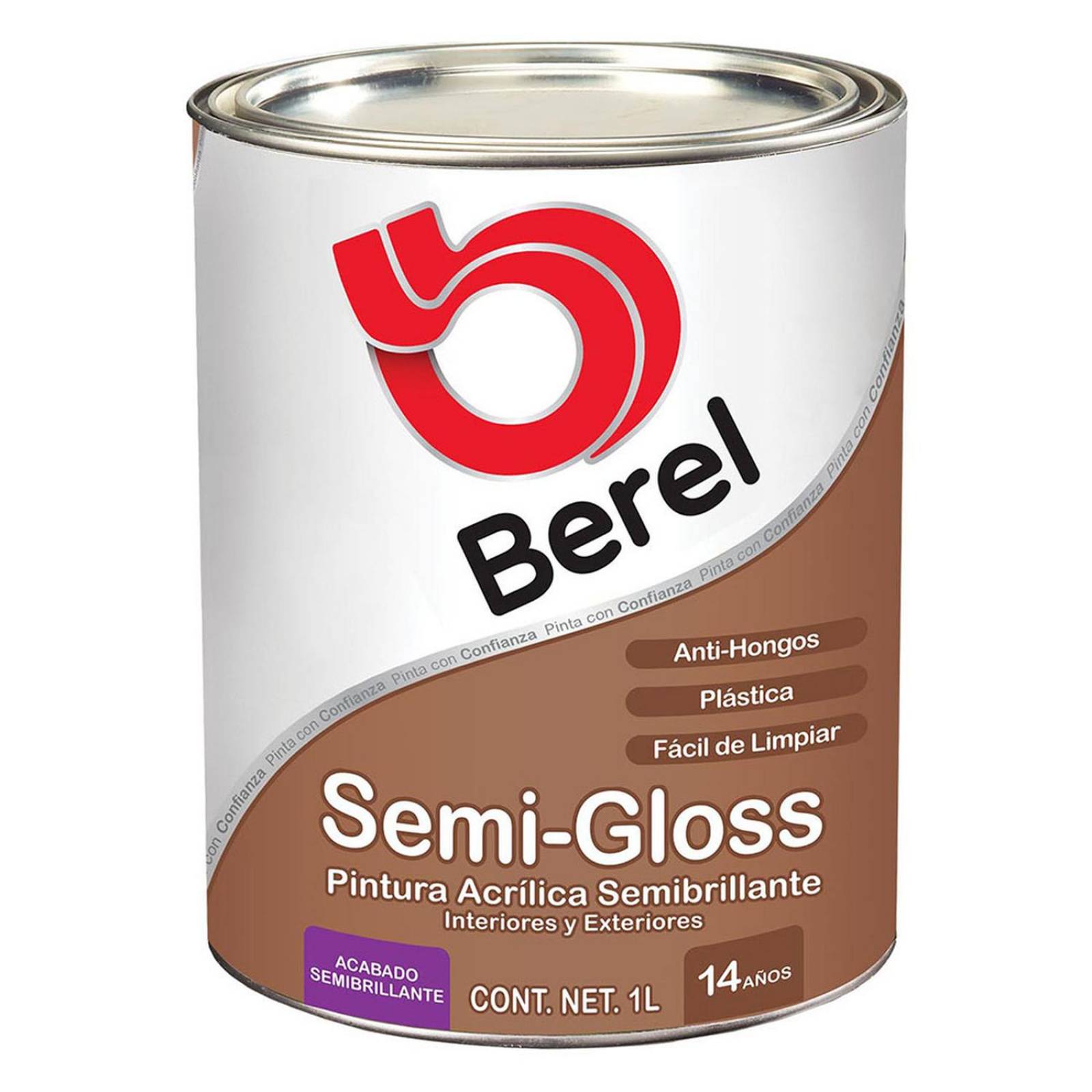 Pintura acrílica para interior y exterior berel se 