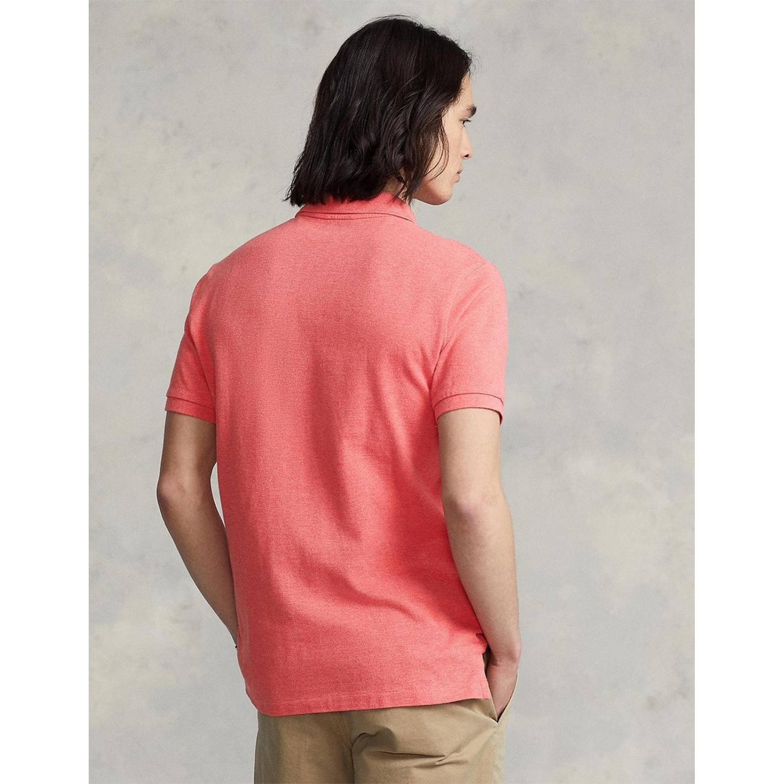 Playera Polo Ralph Lauren para hombre Salmón CH 