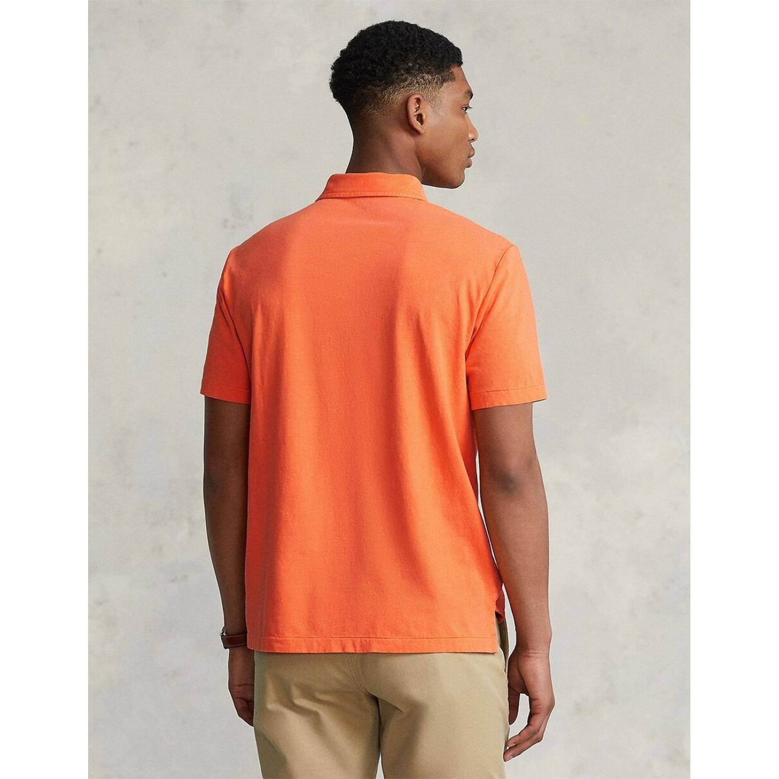 Playera Polo Ralph Lauren para hombre Naranja M 