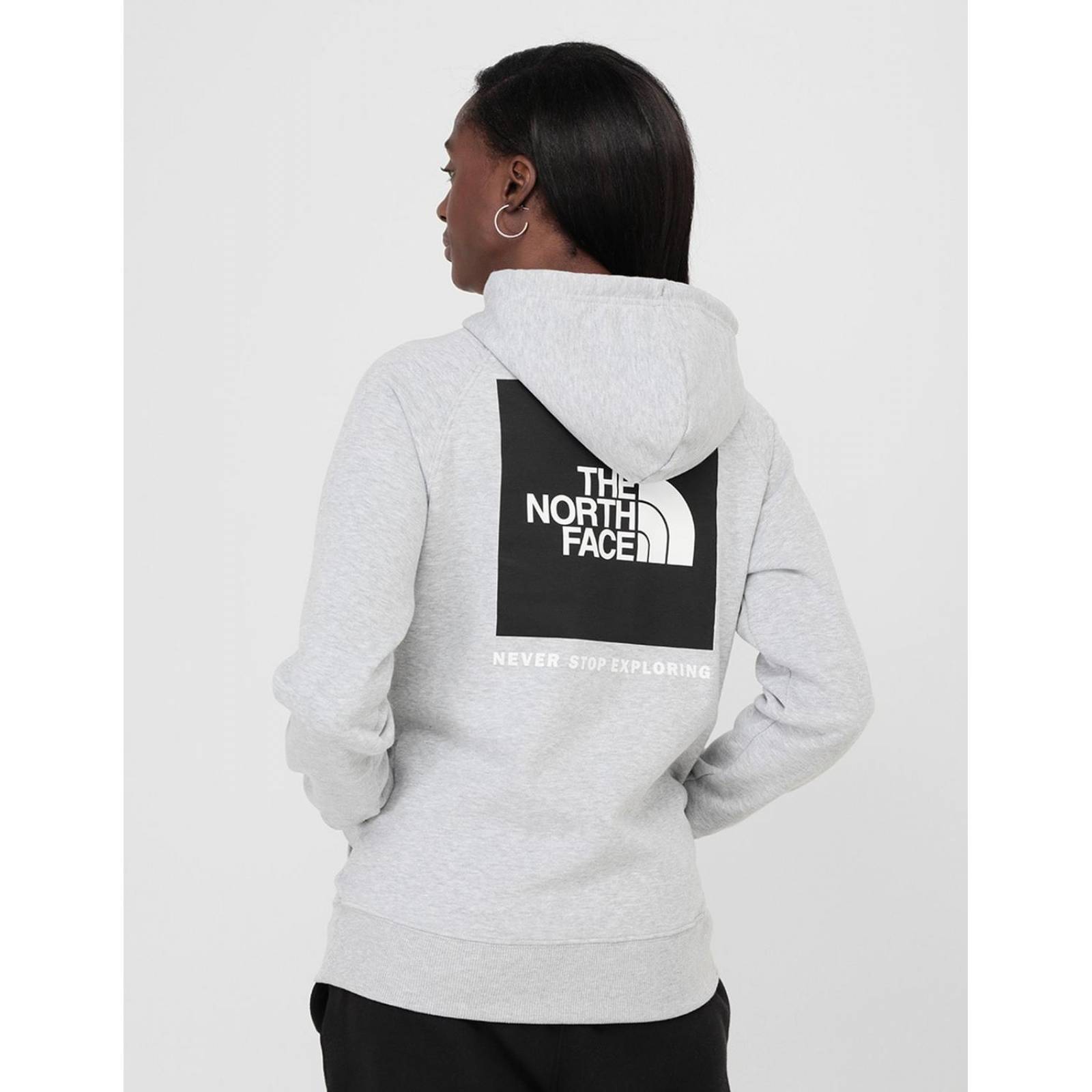Sudadera The North Face para mujer con capucha Gris CH 