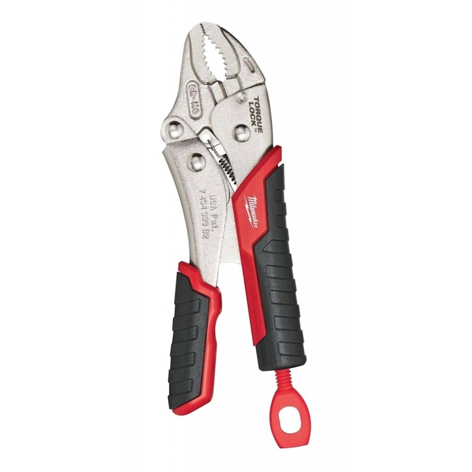 Pinza De Presión Quijada Curva De 5 Pulgadas Acero Milwaukee