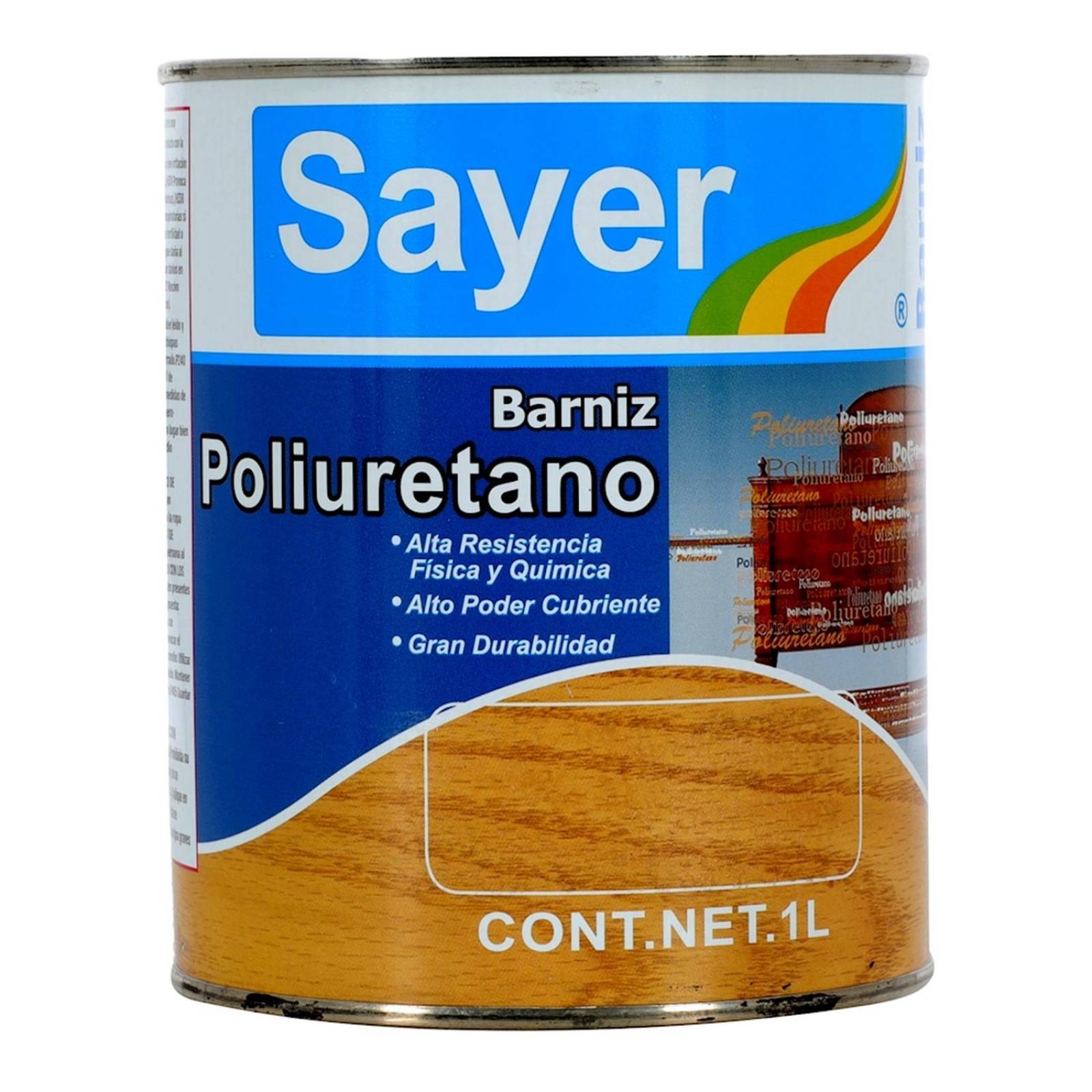 Barniz primer uresayer chocolate para madera de 1 l