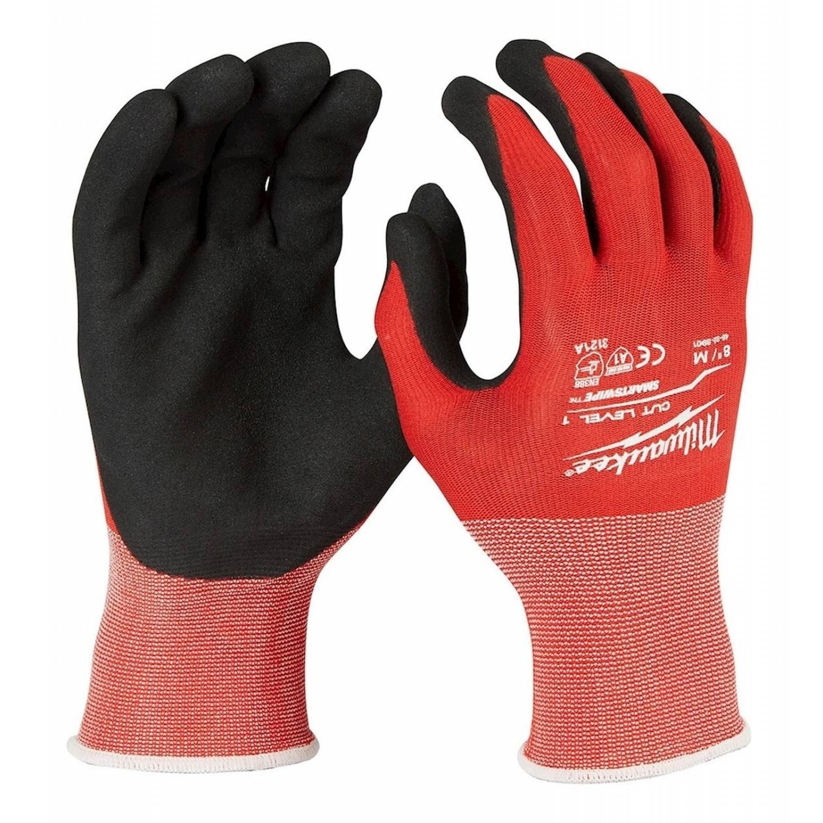 Guantes De Corte De Nitrilo De Nivel 1 Talla M Milwaukee 