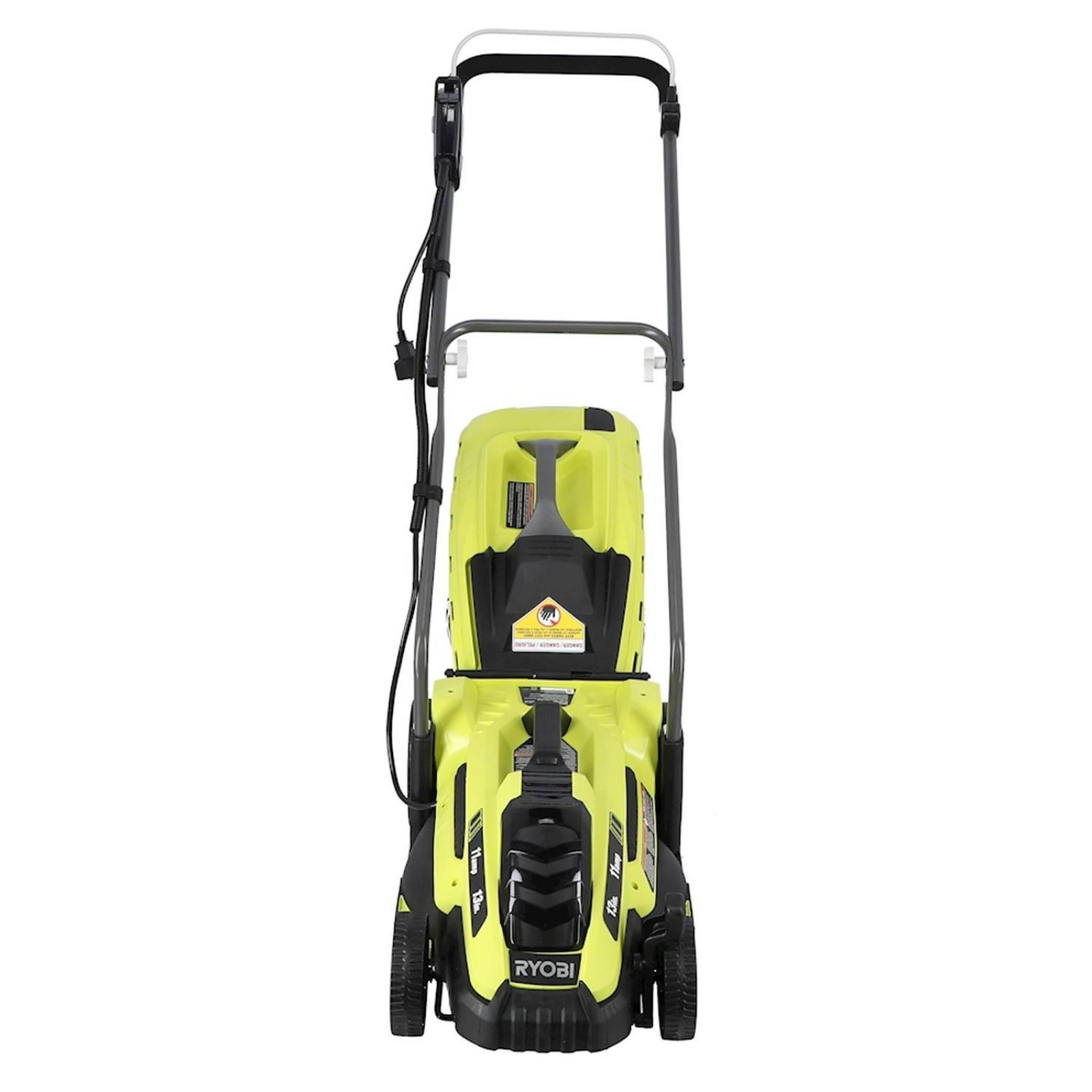 Podadora de césped eléctrica 11 amperes verde 