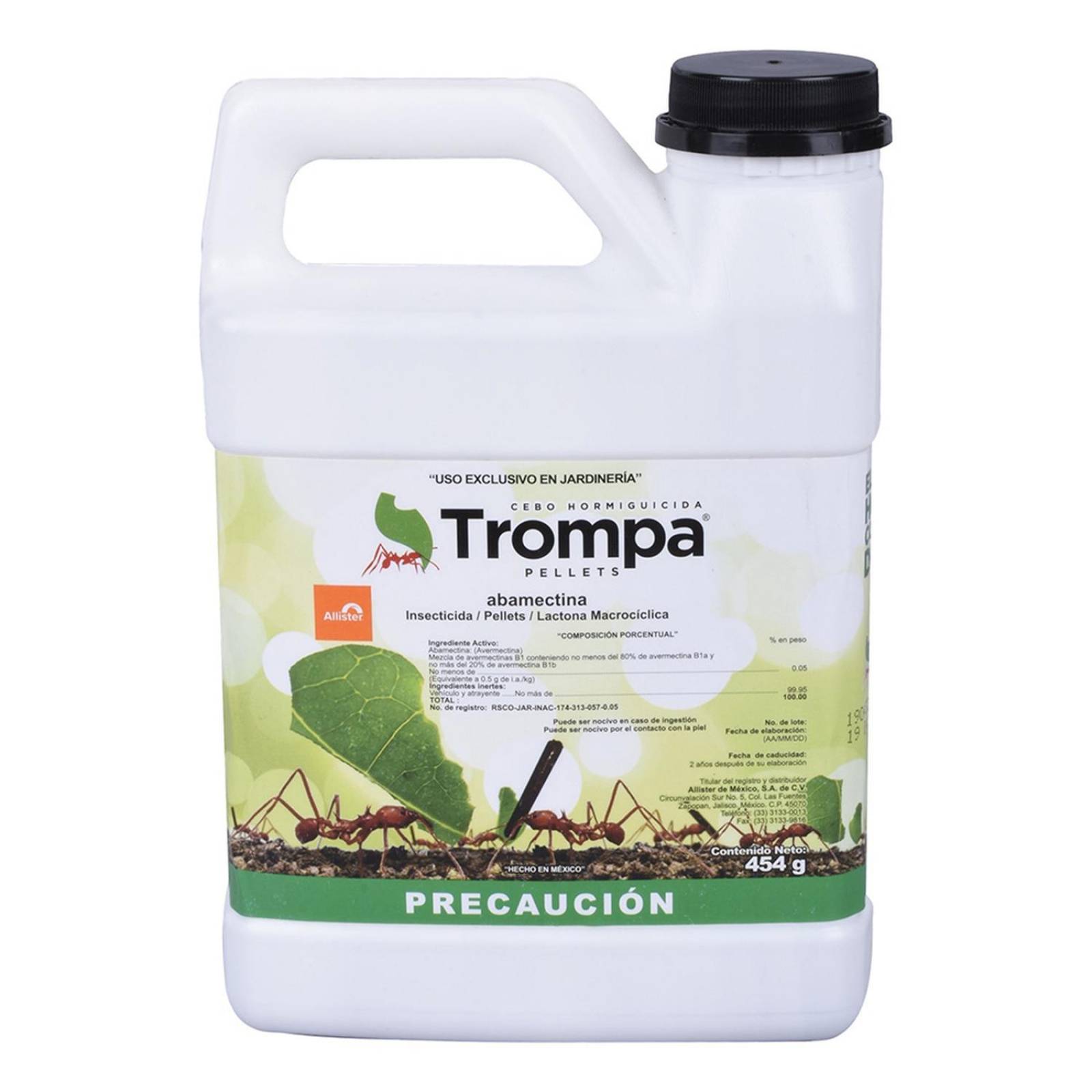 Hormiguicida de 454 gramos blanco trompa 