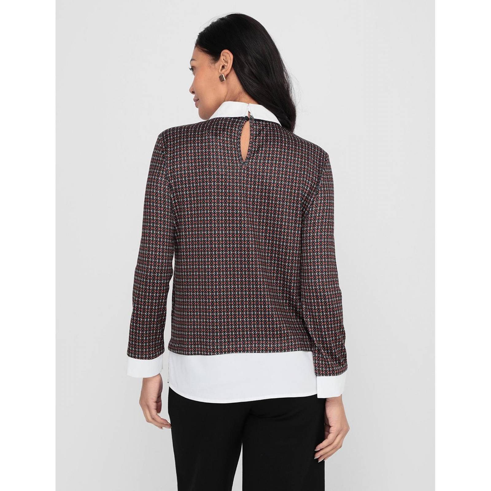 Blusa Dándara manga larga para mujer Multicolor CH 