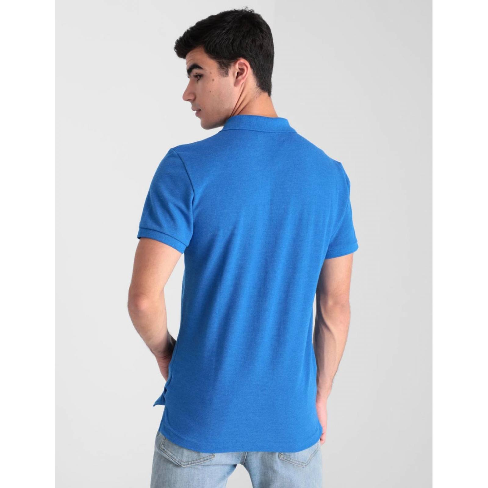 Playera tipo polo Aéropostale para hombre Azul M 