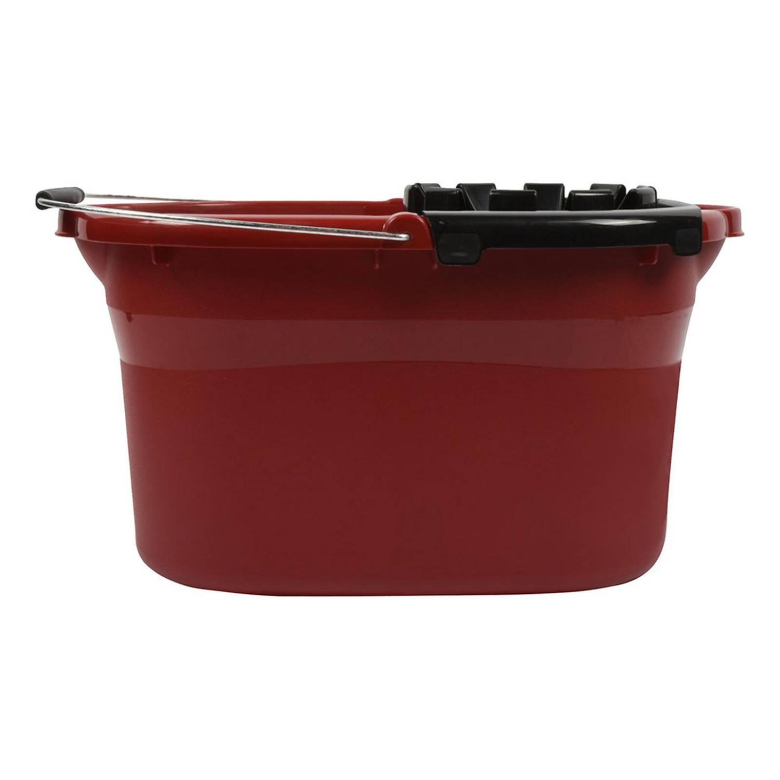 Cubeta para trapear de plástico 16.6 l rojo 