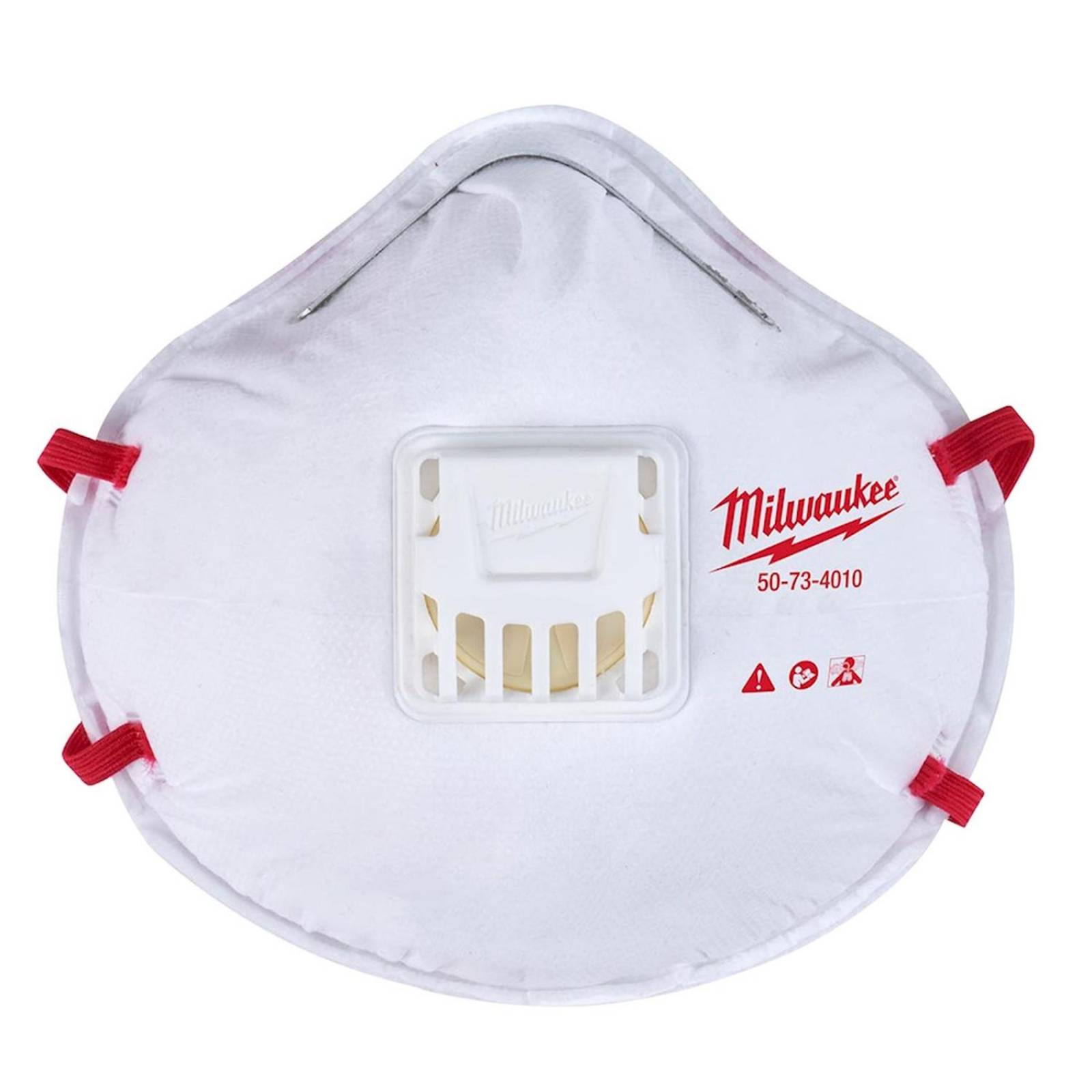 Mascarilla n95 con válvula milwaukee 