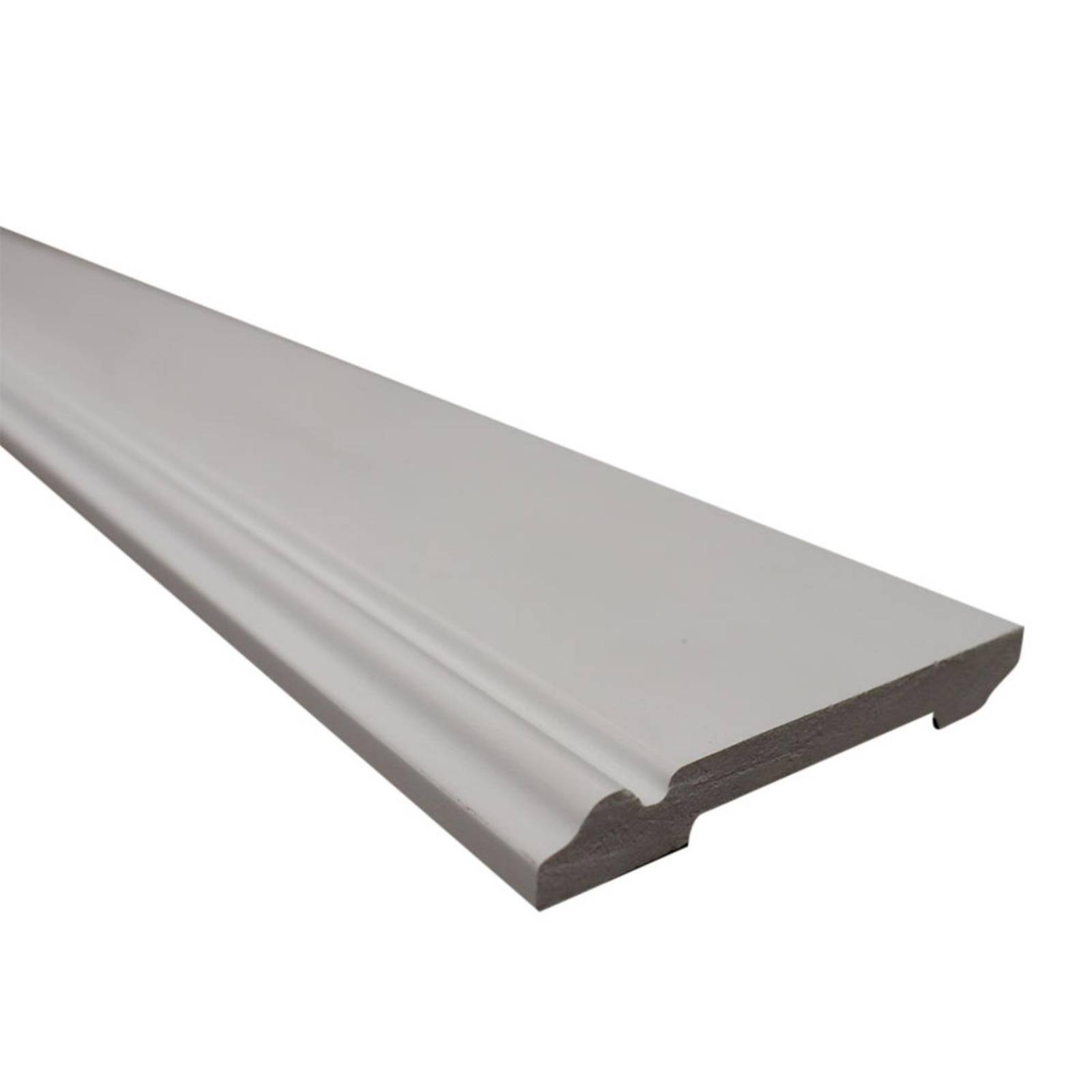 Zoclo colonial grande blanco 2.4 m 