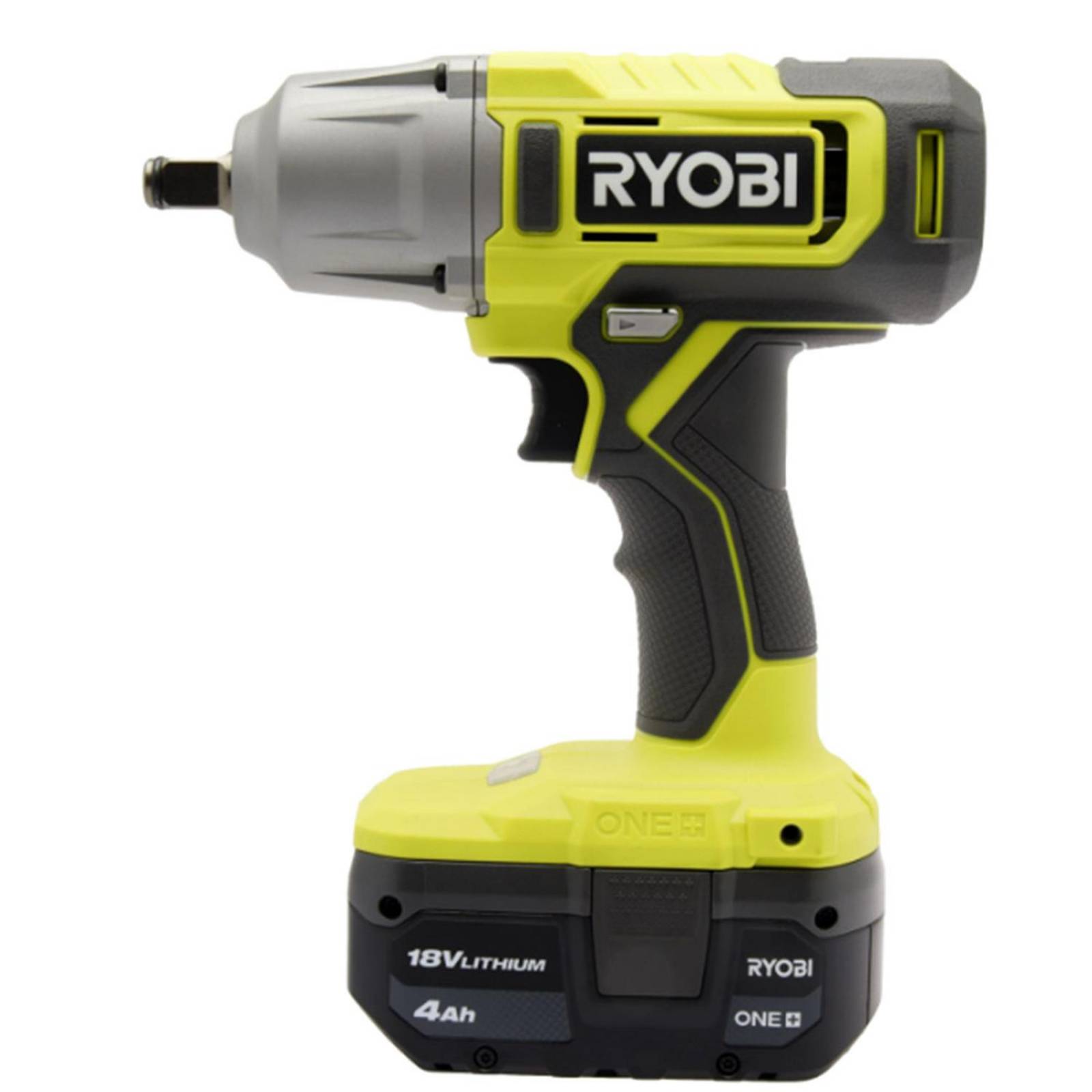 Kit de llave de impacto ryobi de 1/2 pulgada 18 volts inalámbrico 