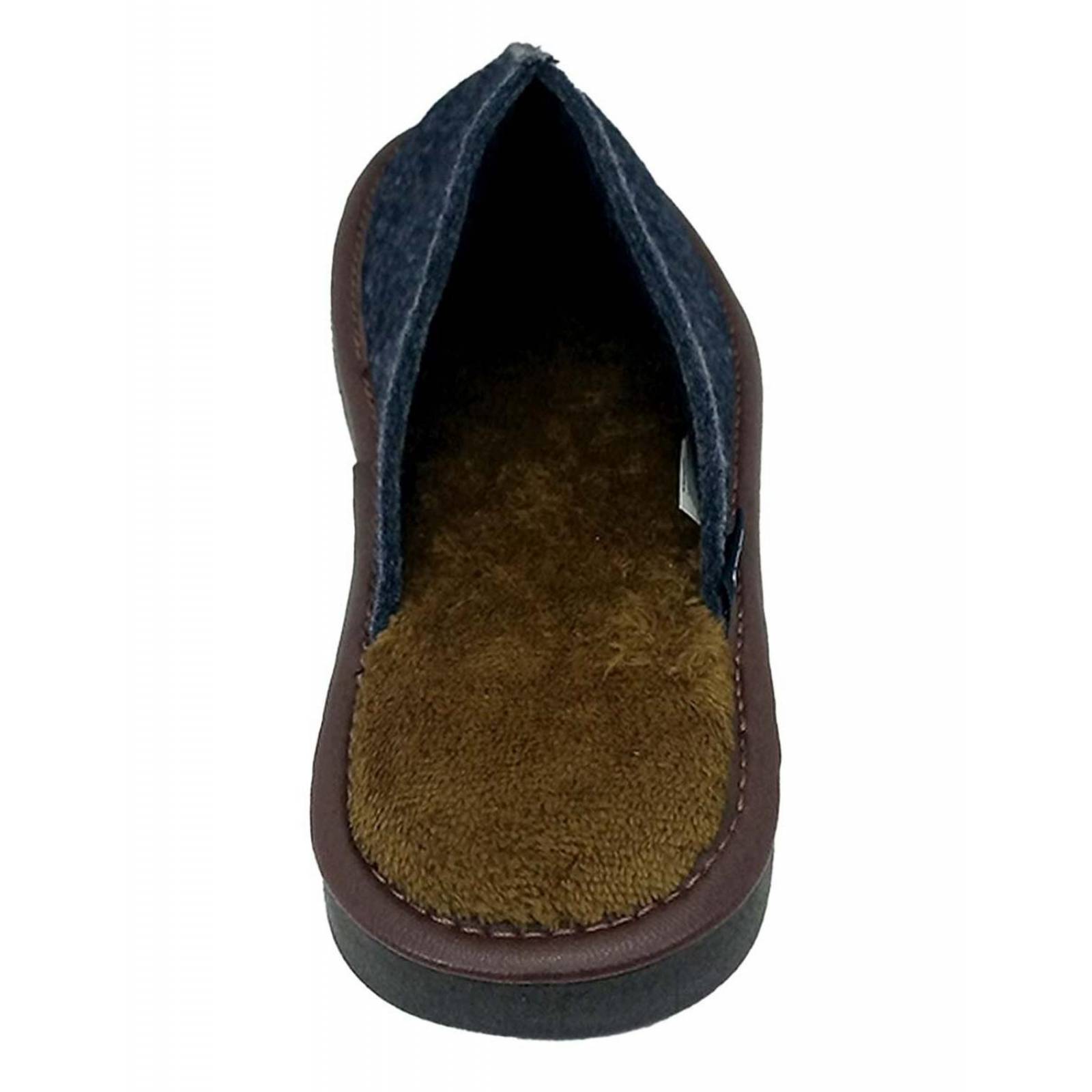 Pantufla JBE para hombre Azul marino 28 cm 