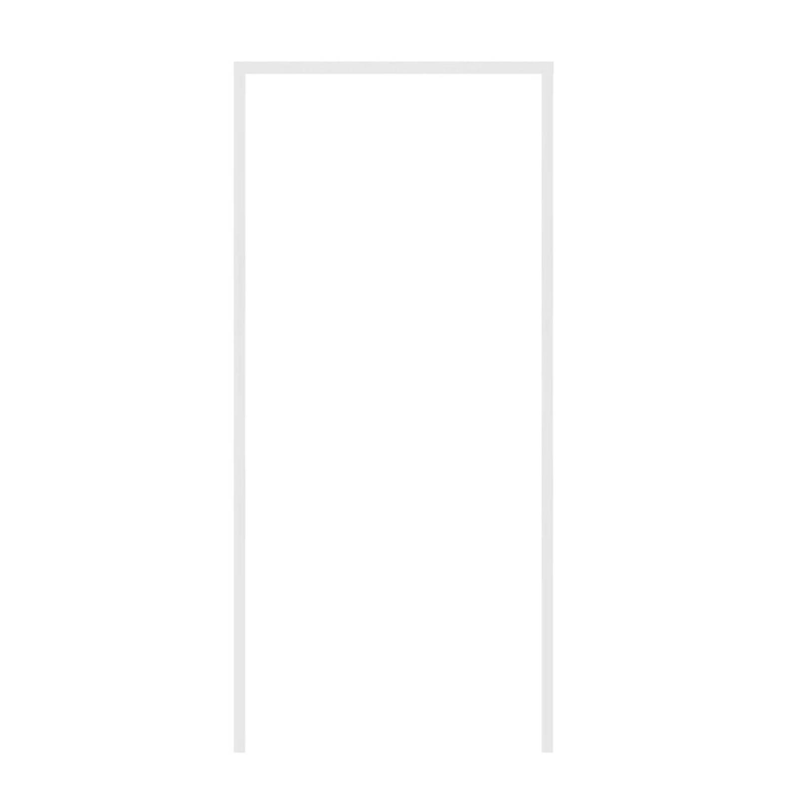 Marco blanco madera 220 x 100 x 6 cm 