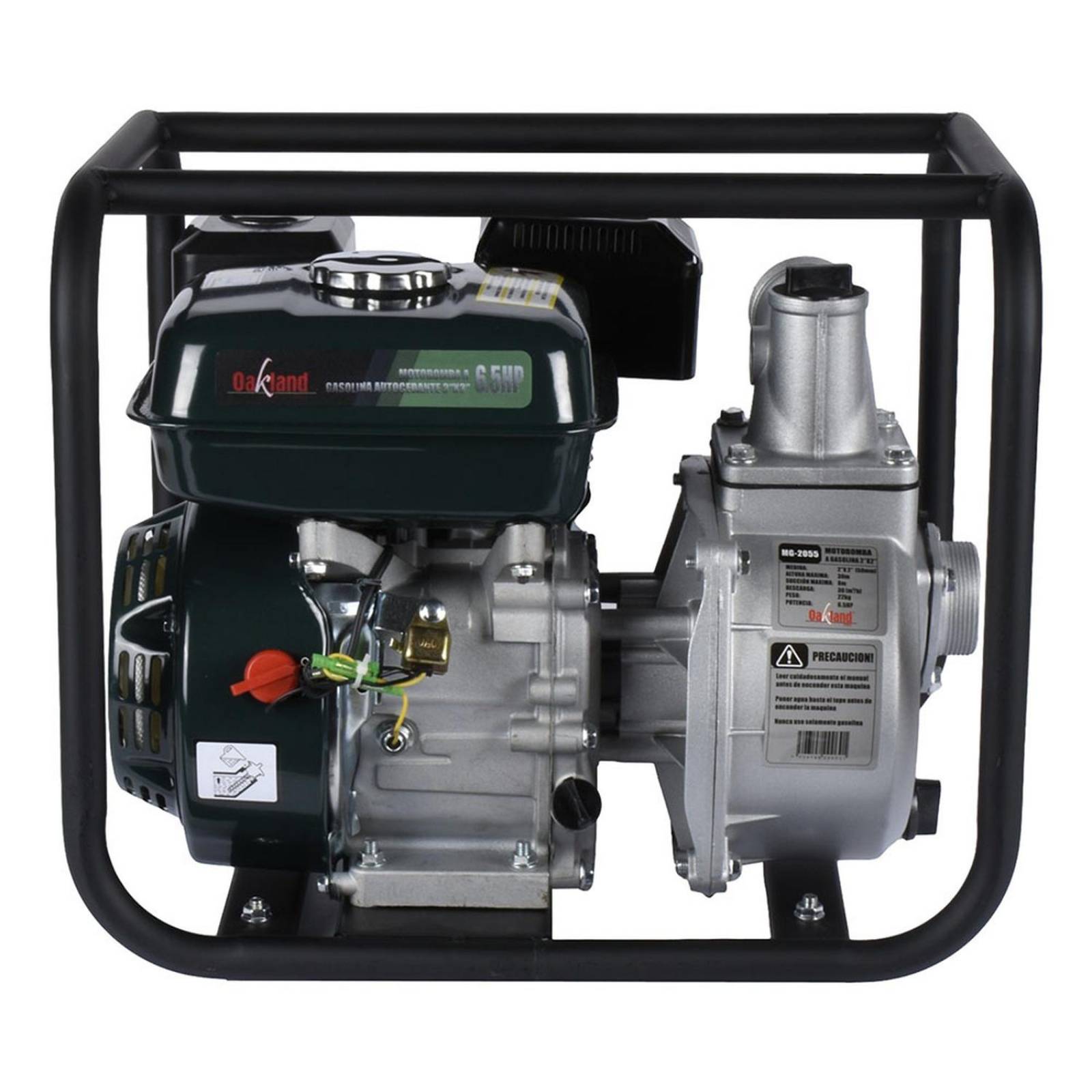 Motobomba a gasolina 6.5 hp 500 l/min 2 pulgadas 