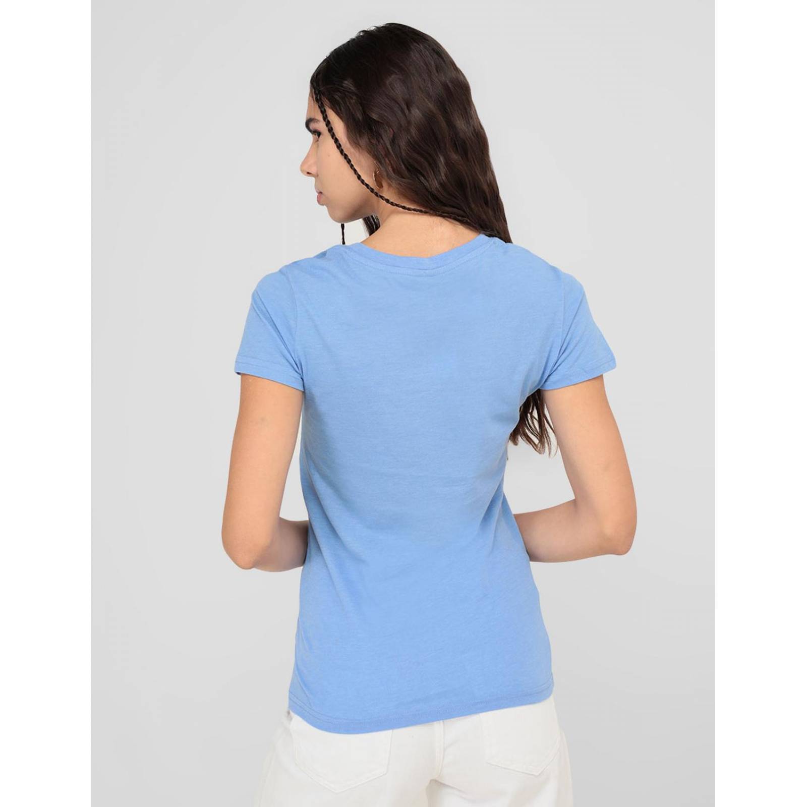 Playera Aéropostale cuello redondo para mujer Azul M 