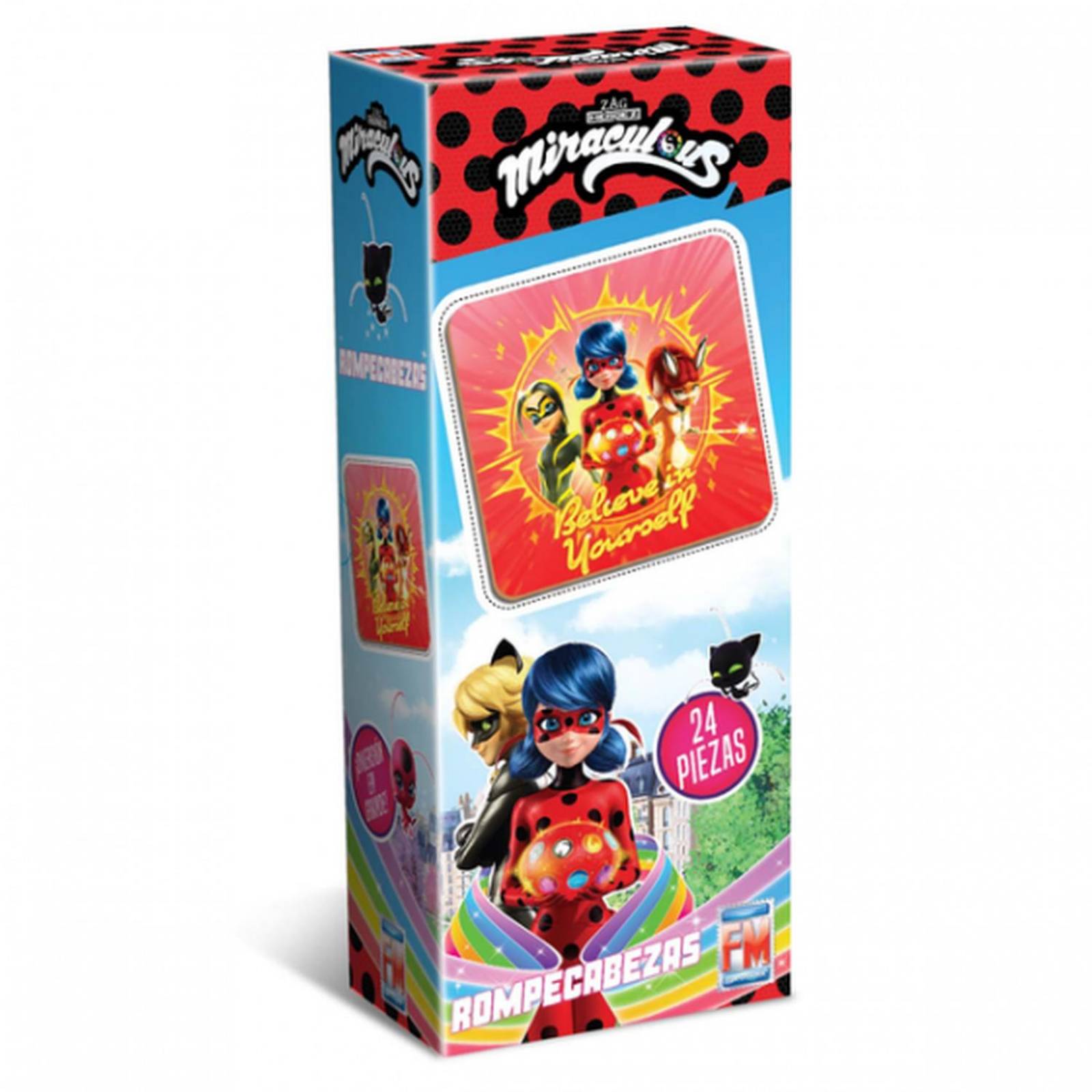 Juegos de Mesa Rompecabezas Ladybug 100 Piezas 
